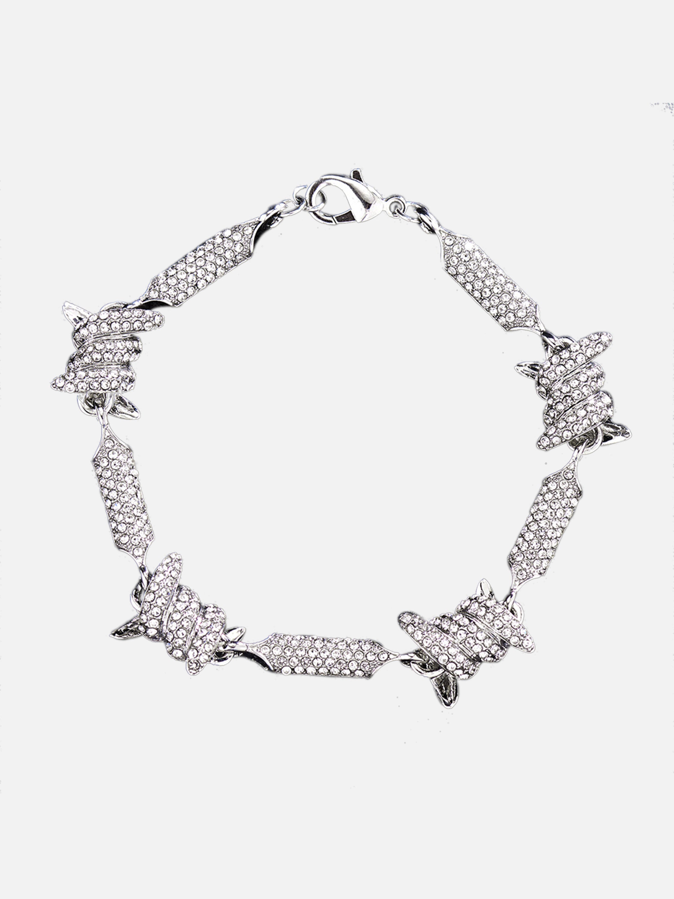 The Supermade Full Diamond Wire Bracelet