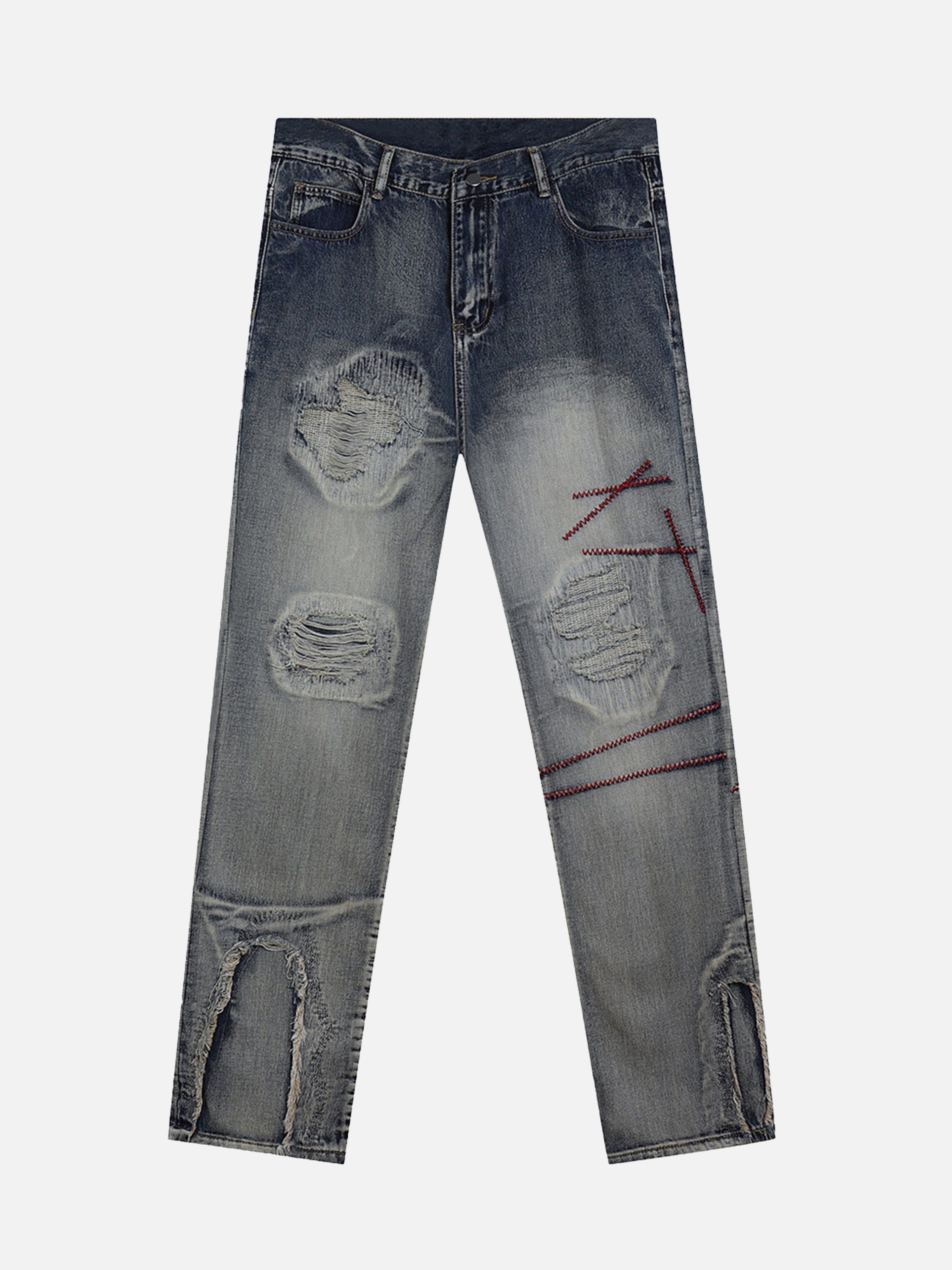 The Supermade Embroidered Ruin Jeans