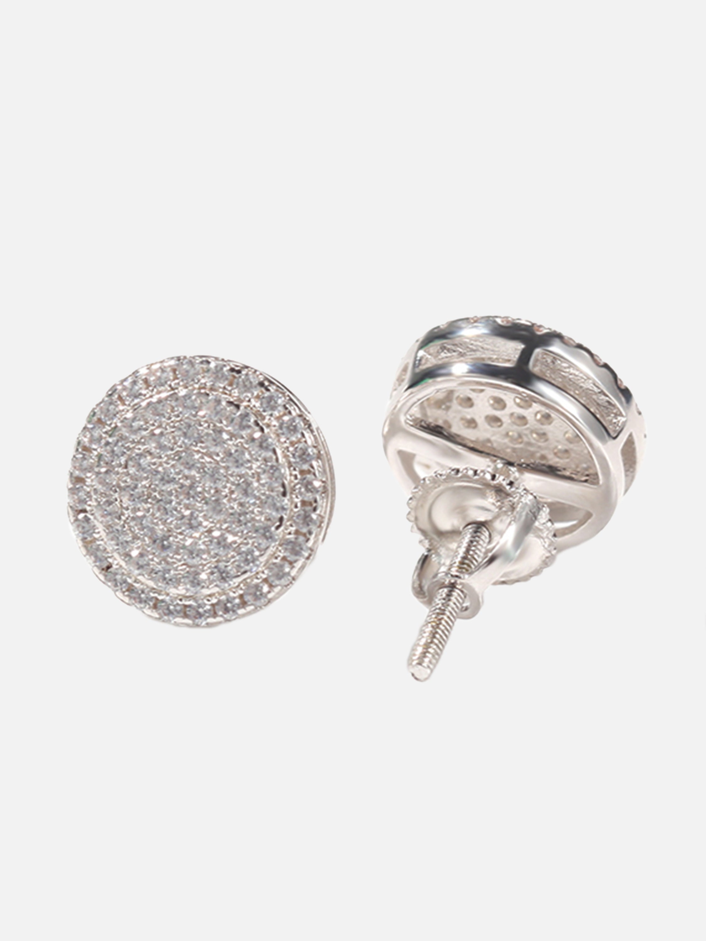 The Supermade Full Diamond Pea Earrings