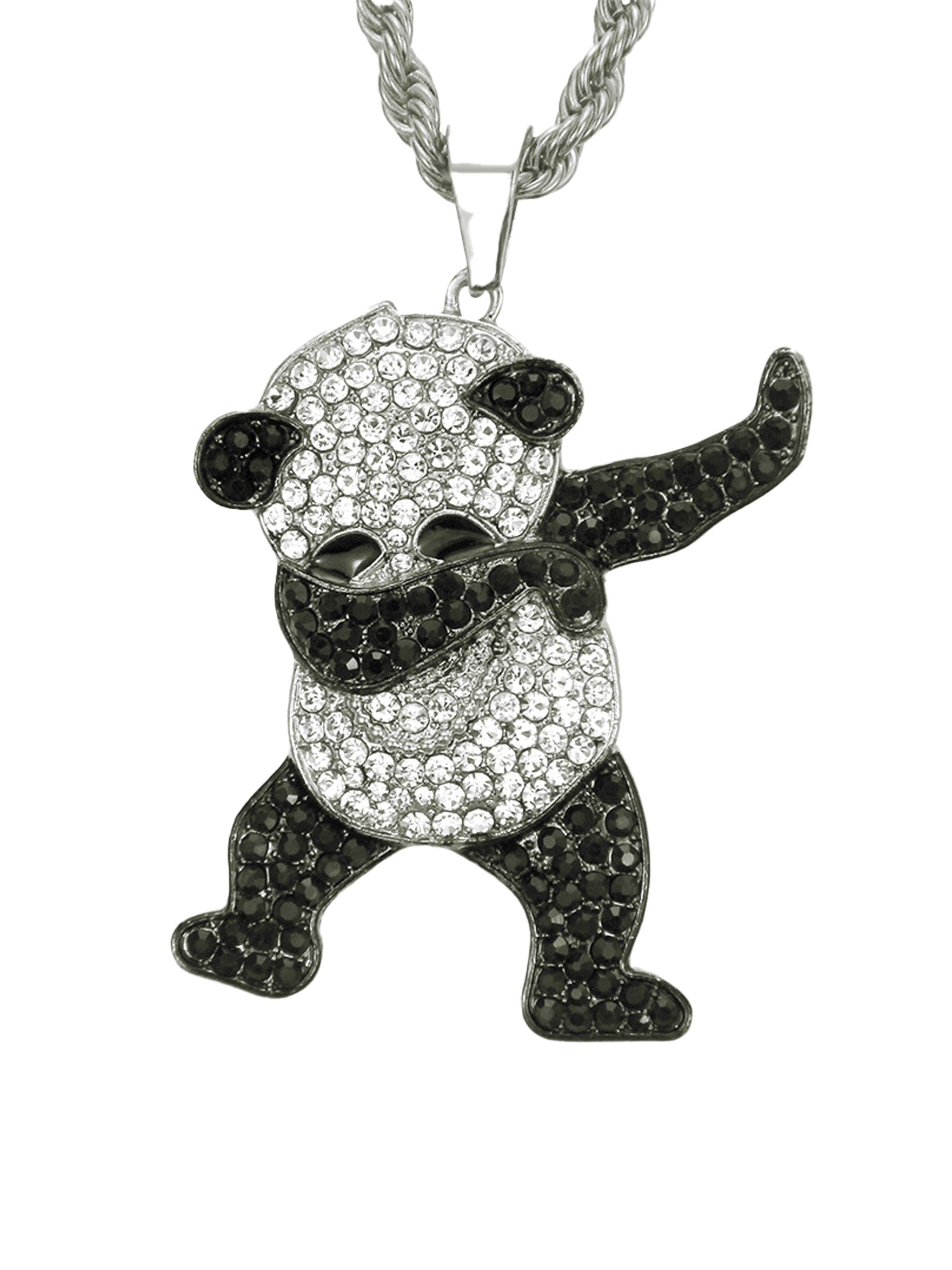 The Supermade Panda Pendant Necklace