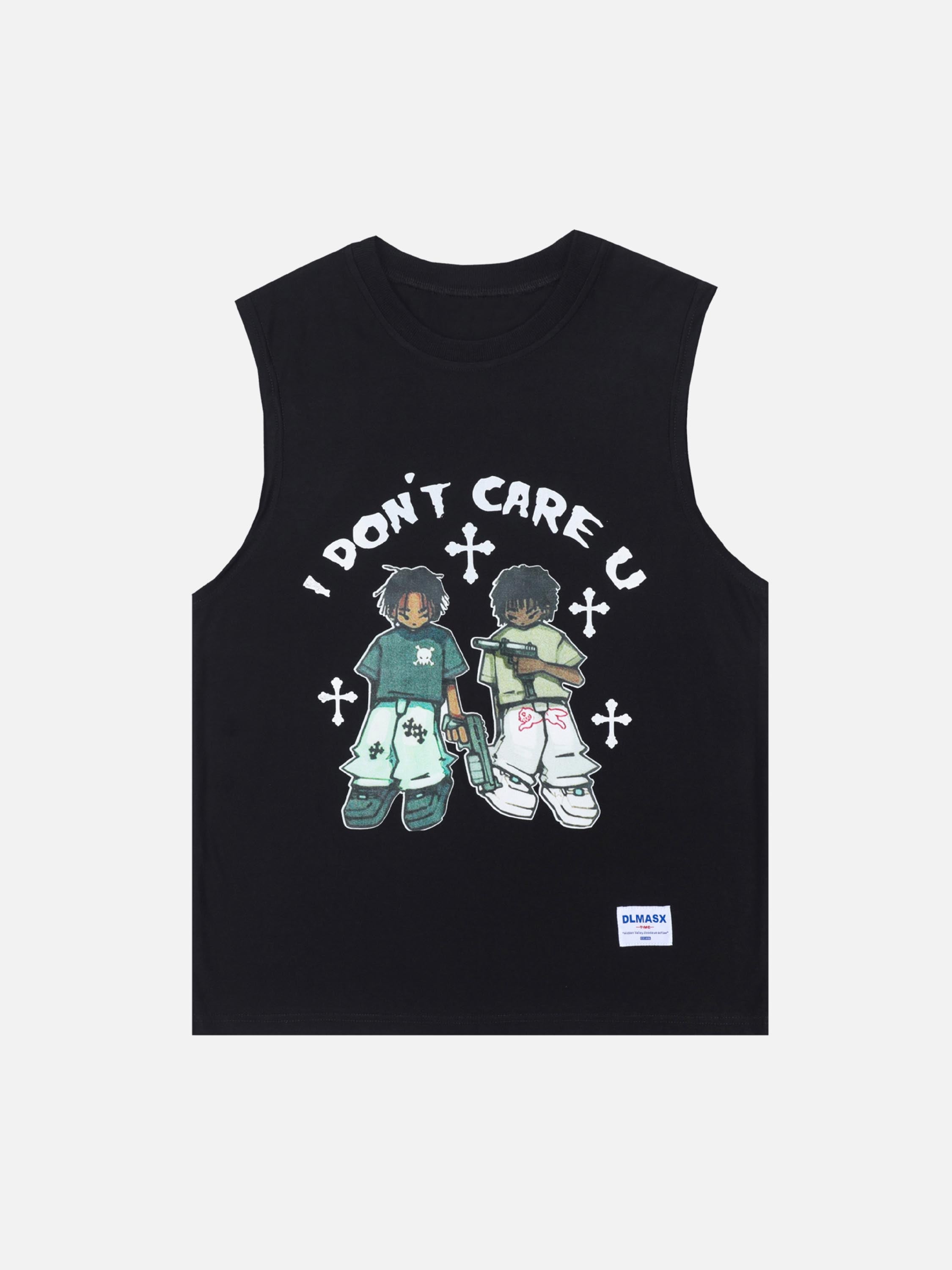 The Supermade Alphabet Cartoon Character Graphic Vest