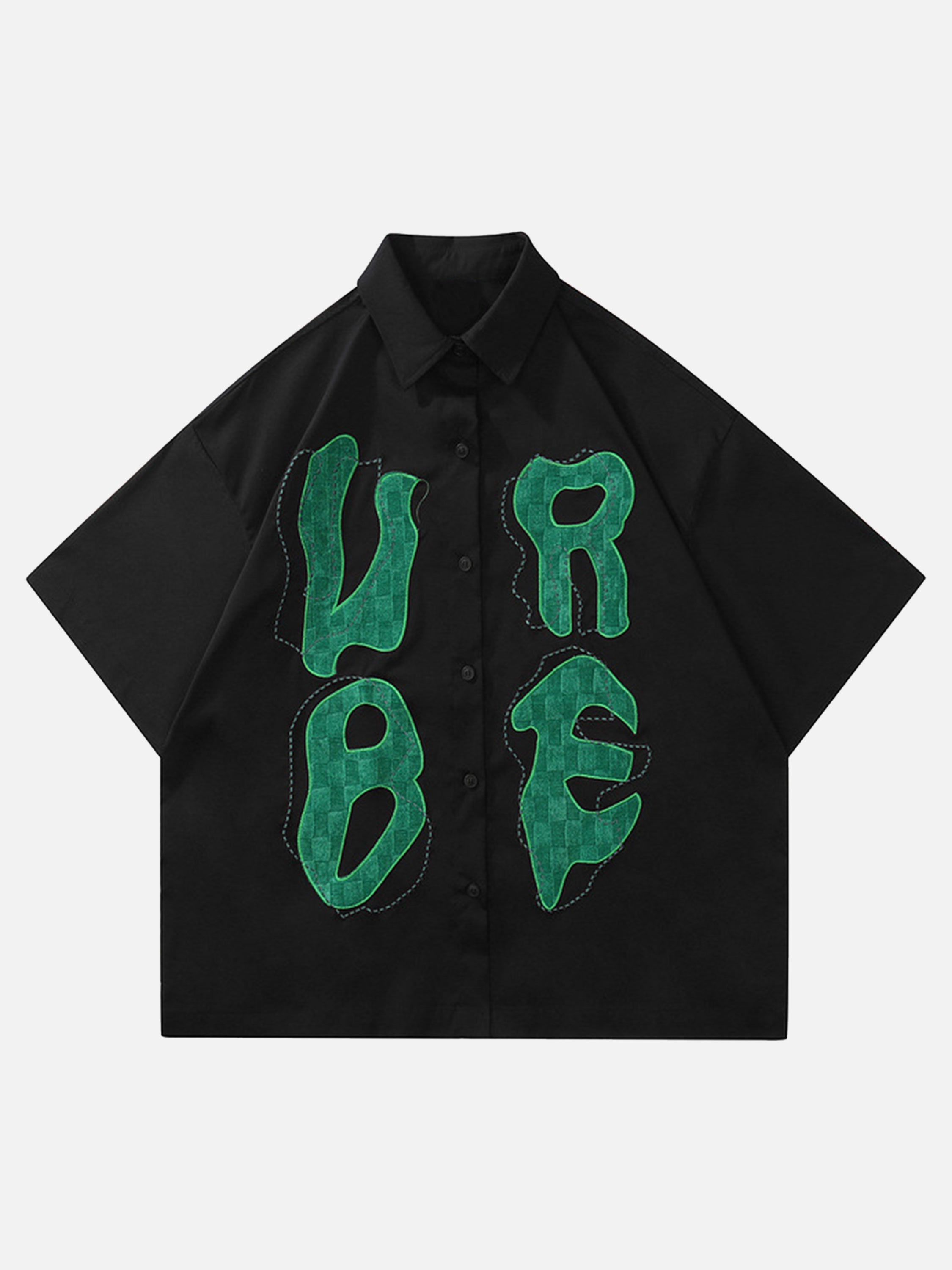 The Supermade Letter Embroidery Shirt