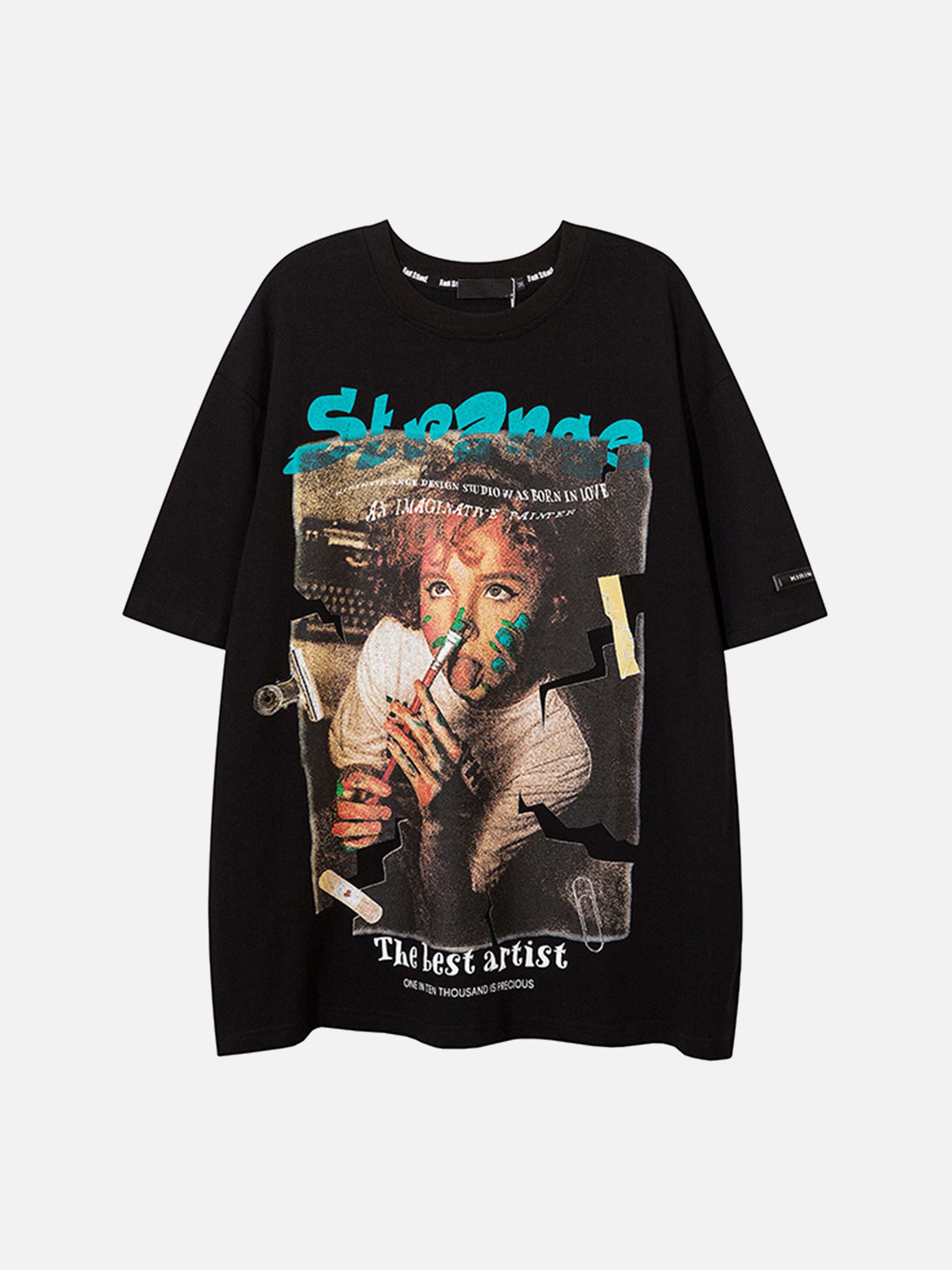 The Supermade Portrait Print T-shirt