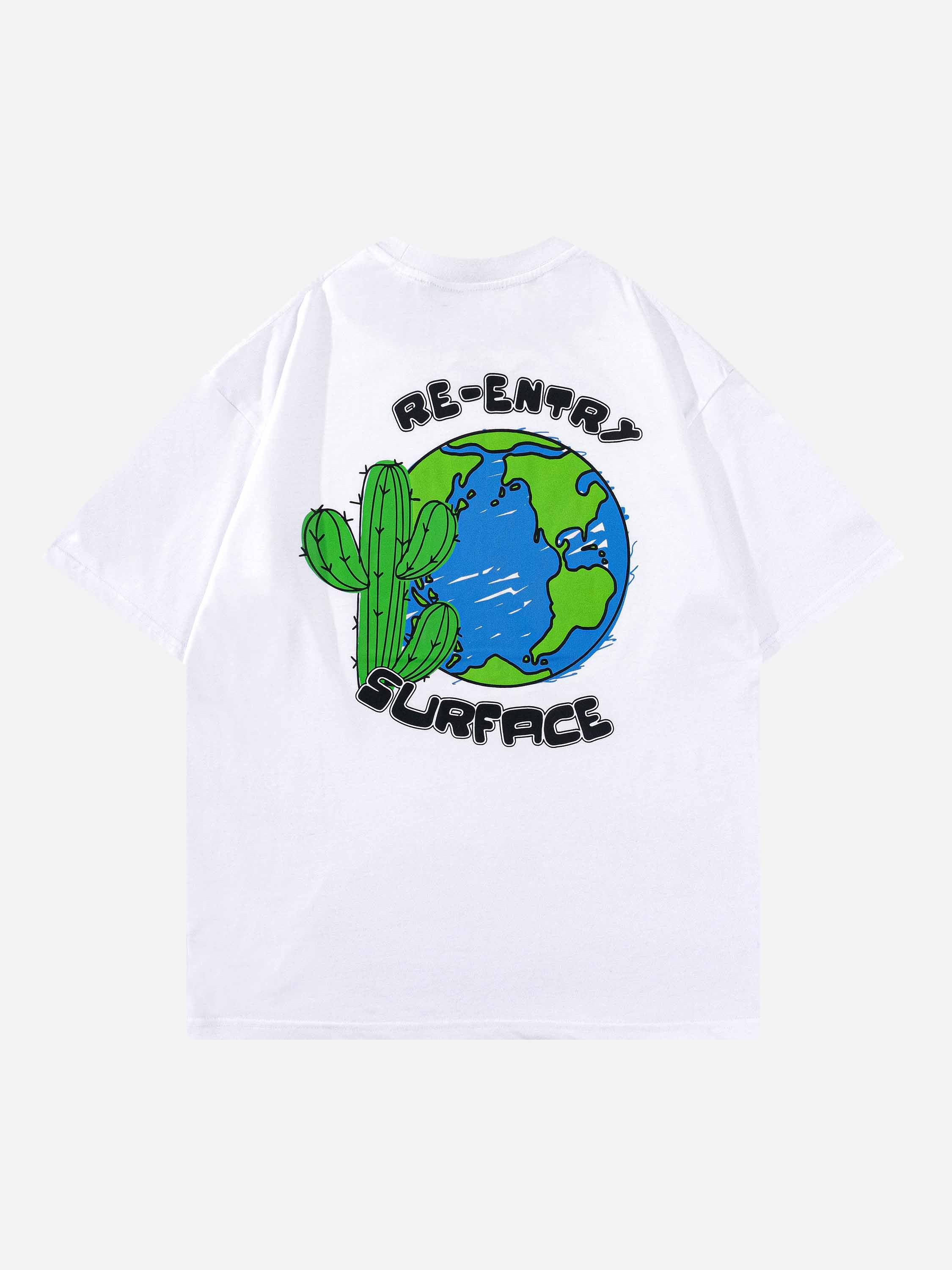 The Supermade Earth Print T-shirt