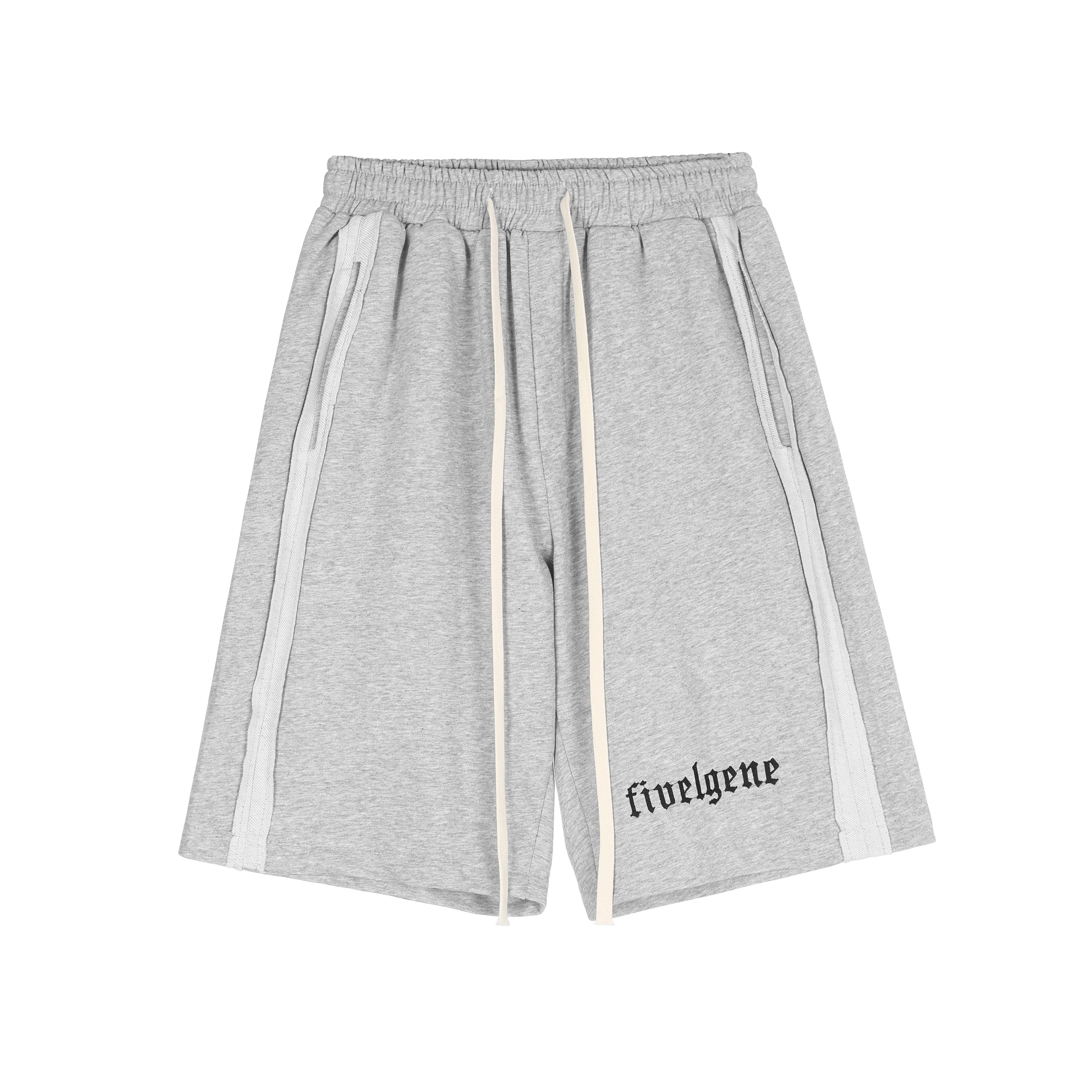 The Supermade Washed and Embroidered Pants Shorts-1125