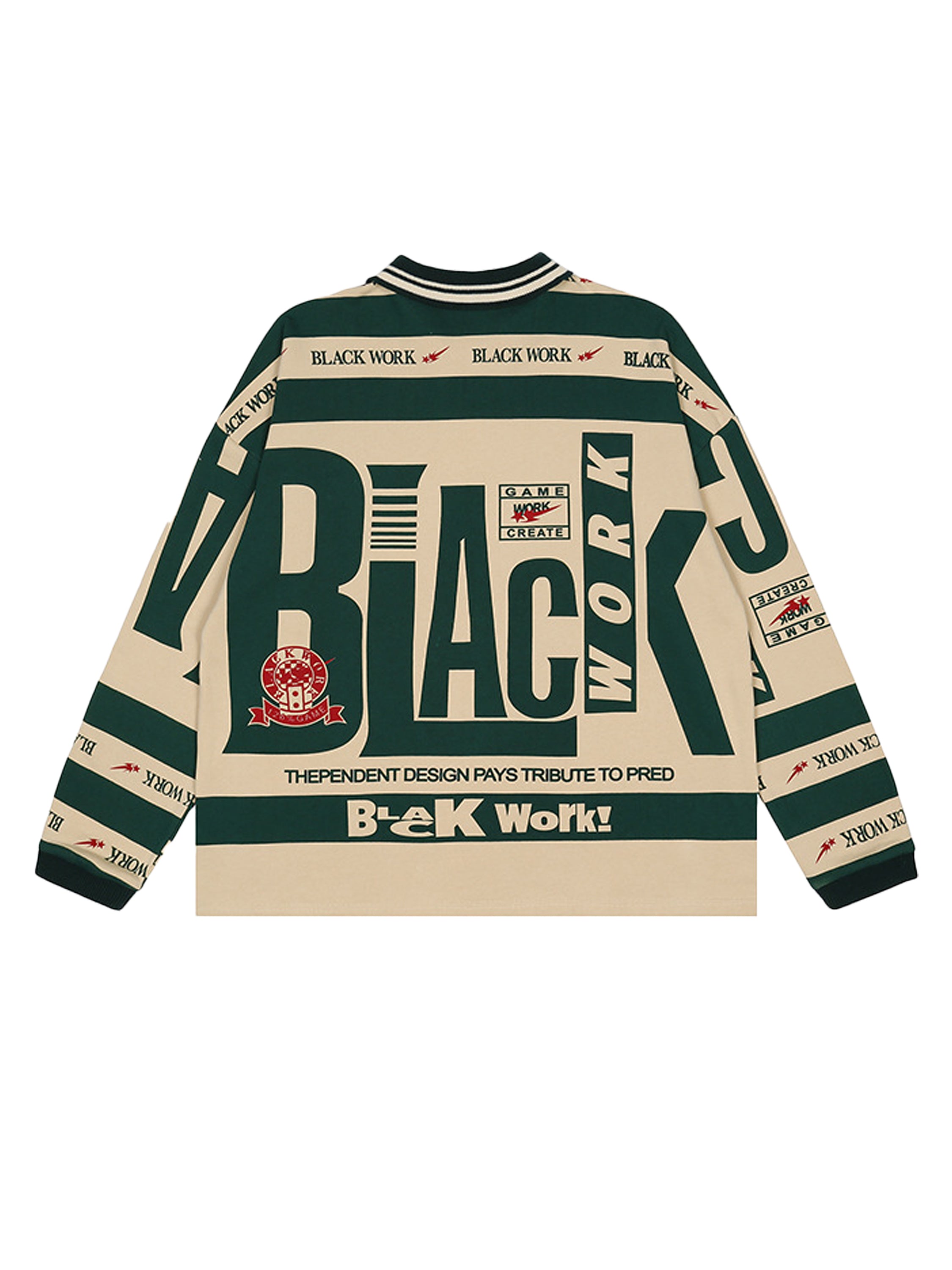 The Supermade Letter Polo Shirt