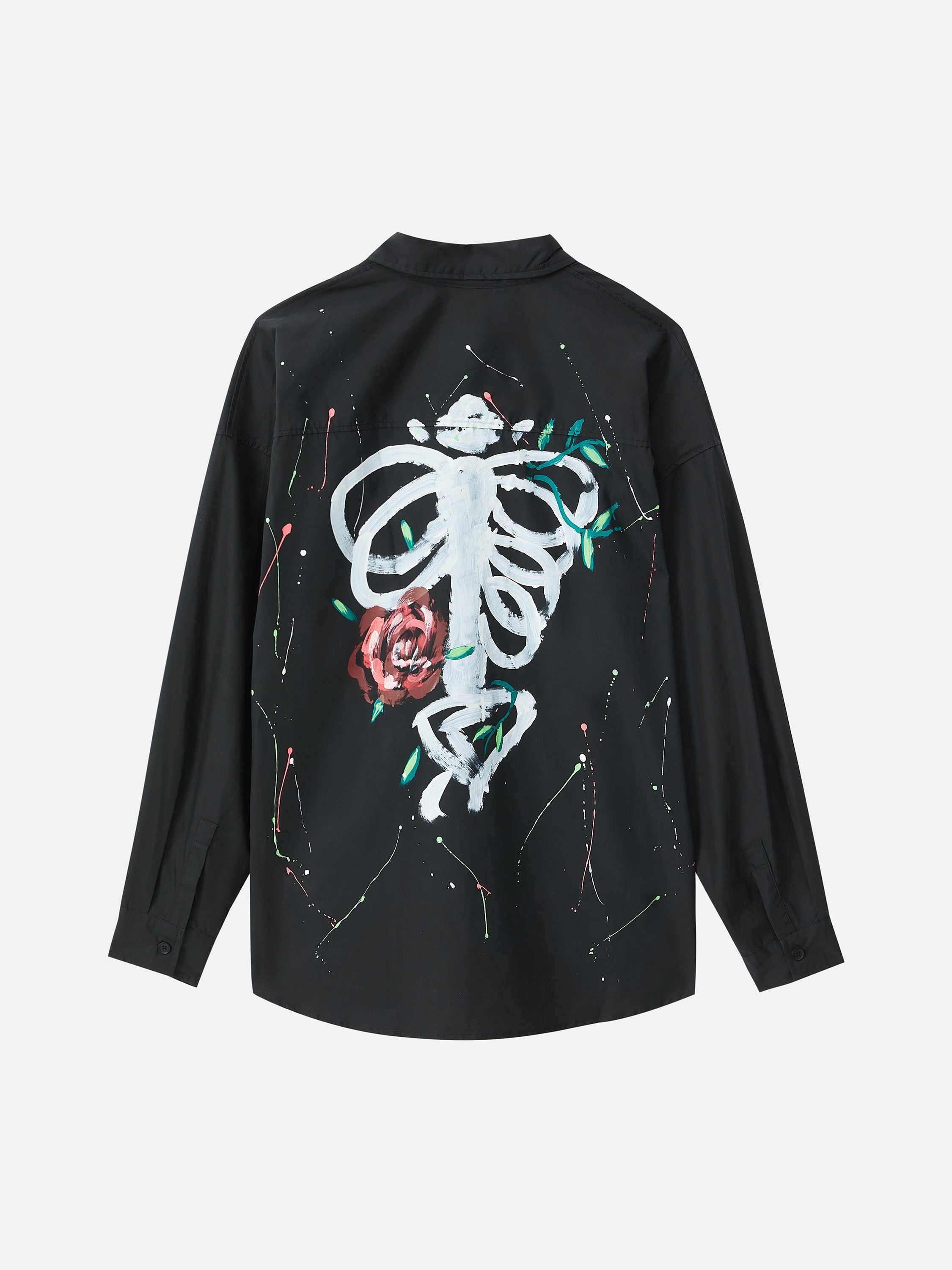 The Supermade Skeleton Pattern Shirt