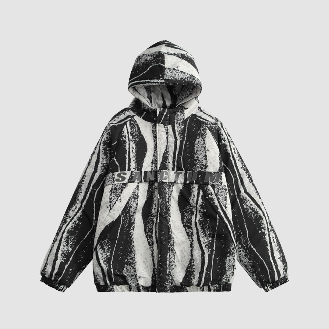 The Supermade Irregular Splash Ink Coat