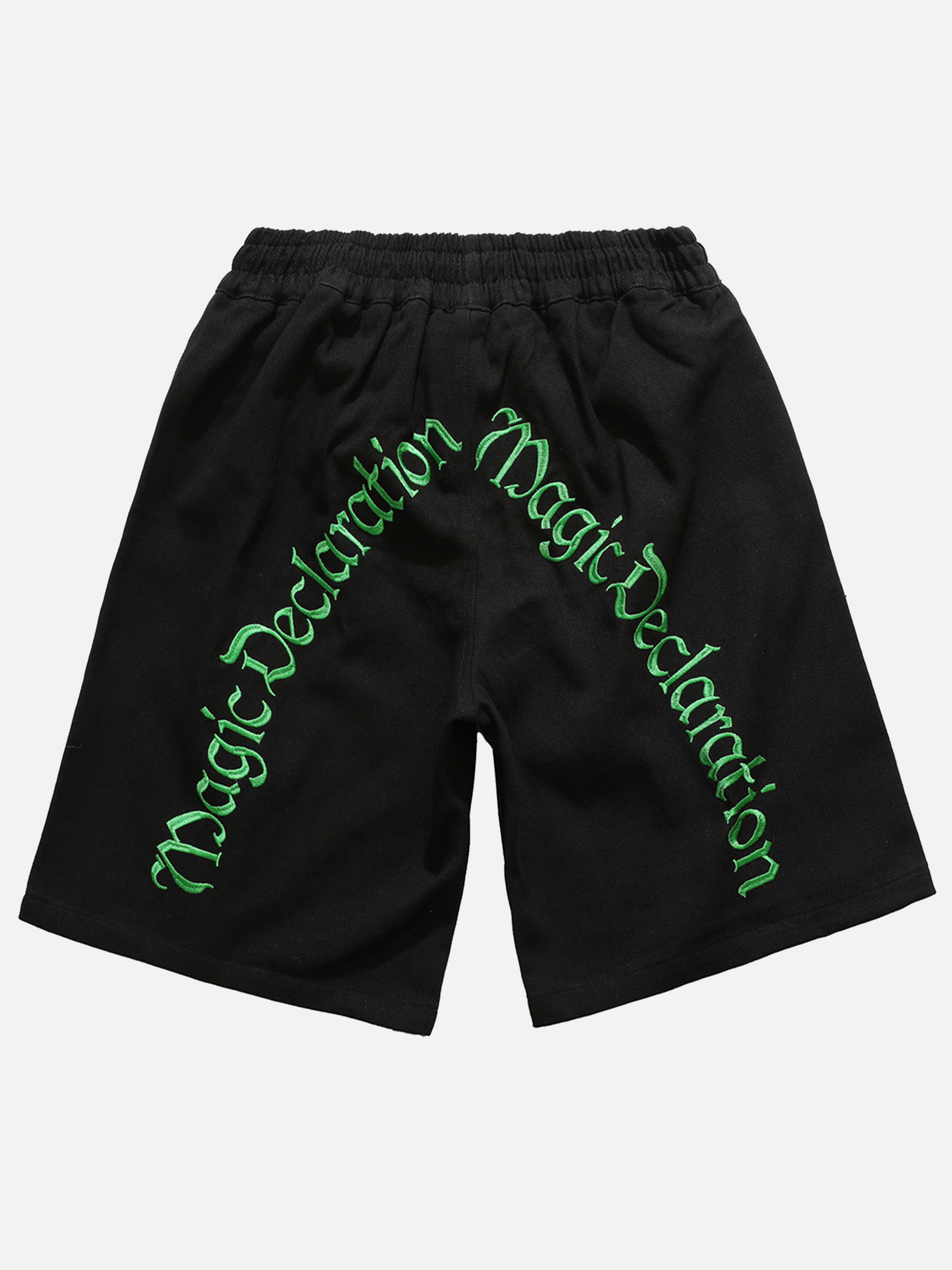 The Supermade Letter Embroidered Casual Shorts -1126