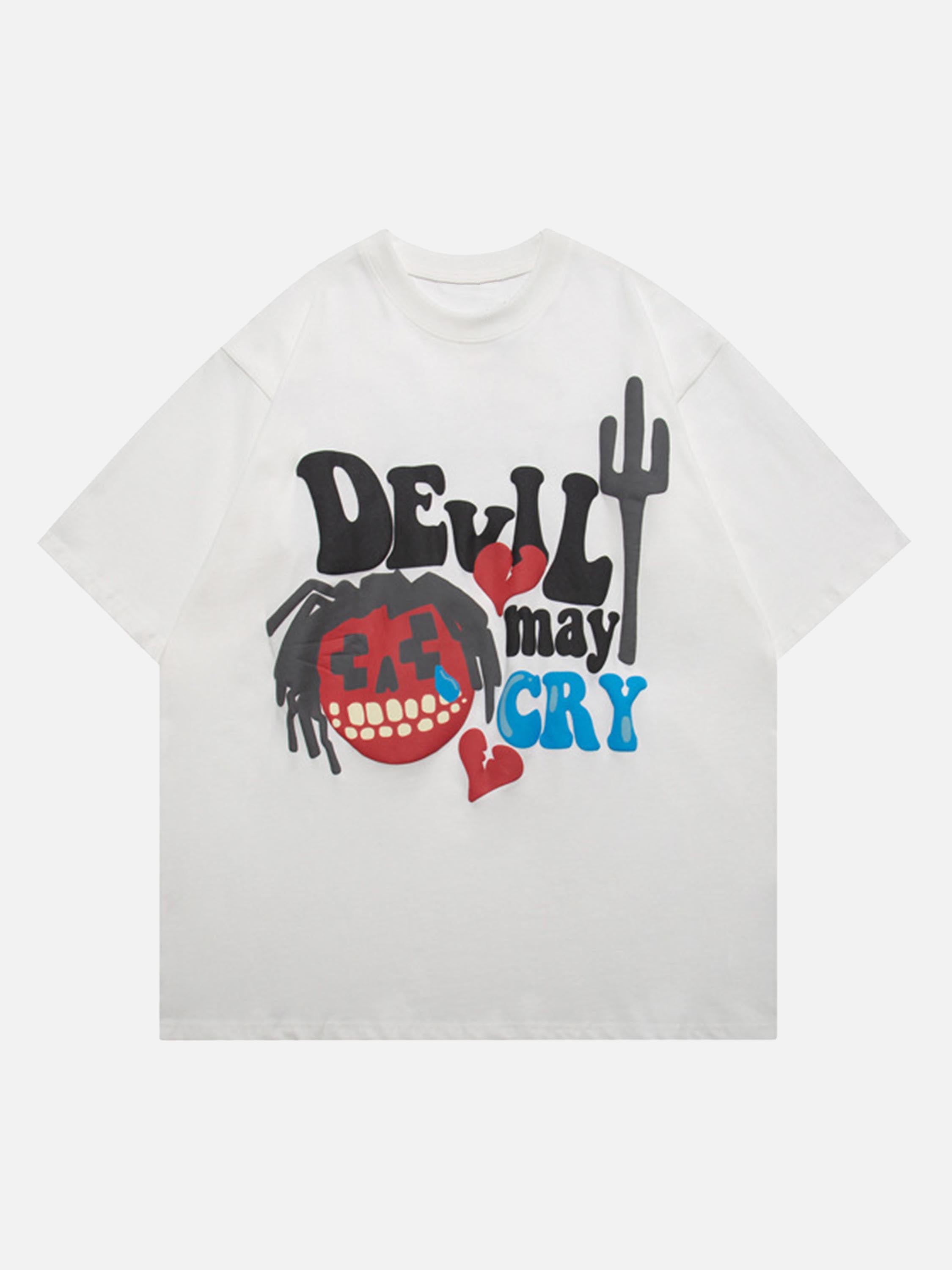 The Supermade Devil Alphabet Graphic T-Shirts