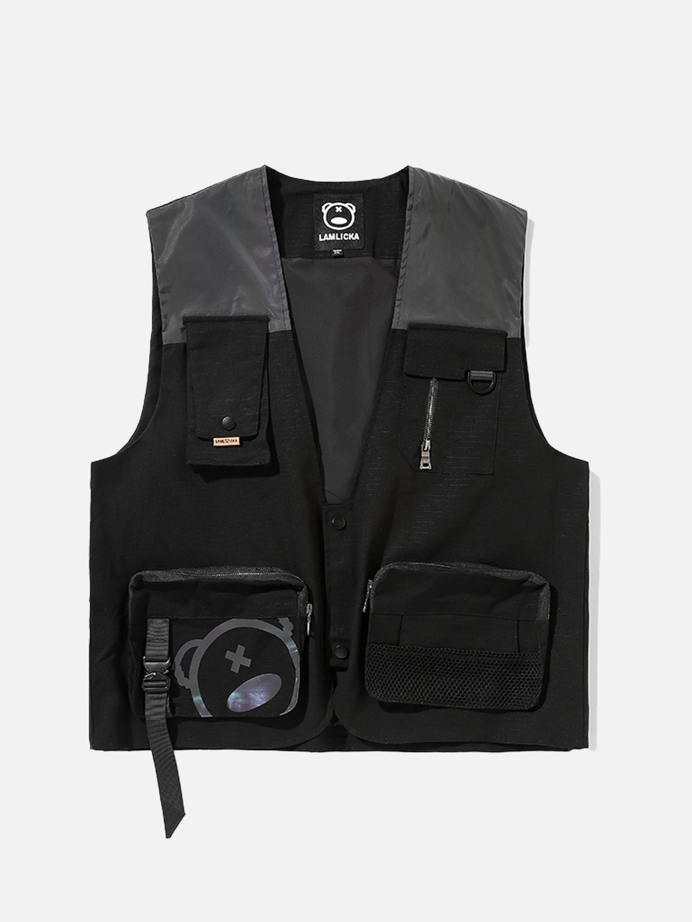 The Supermade Stitching Vest Jacket