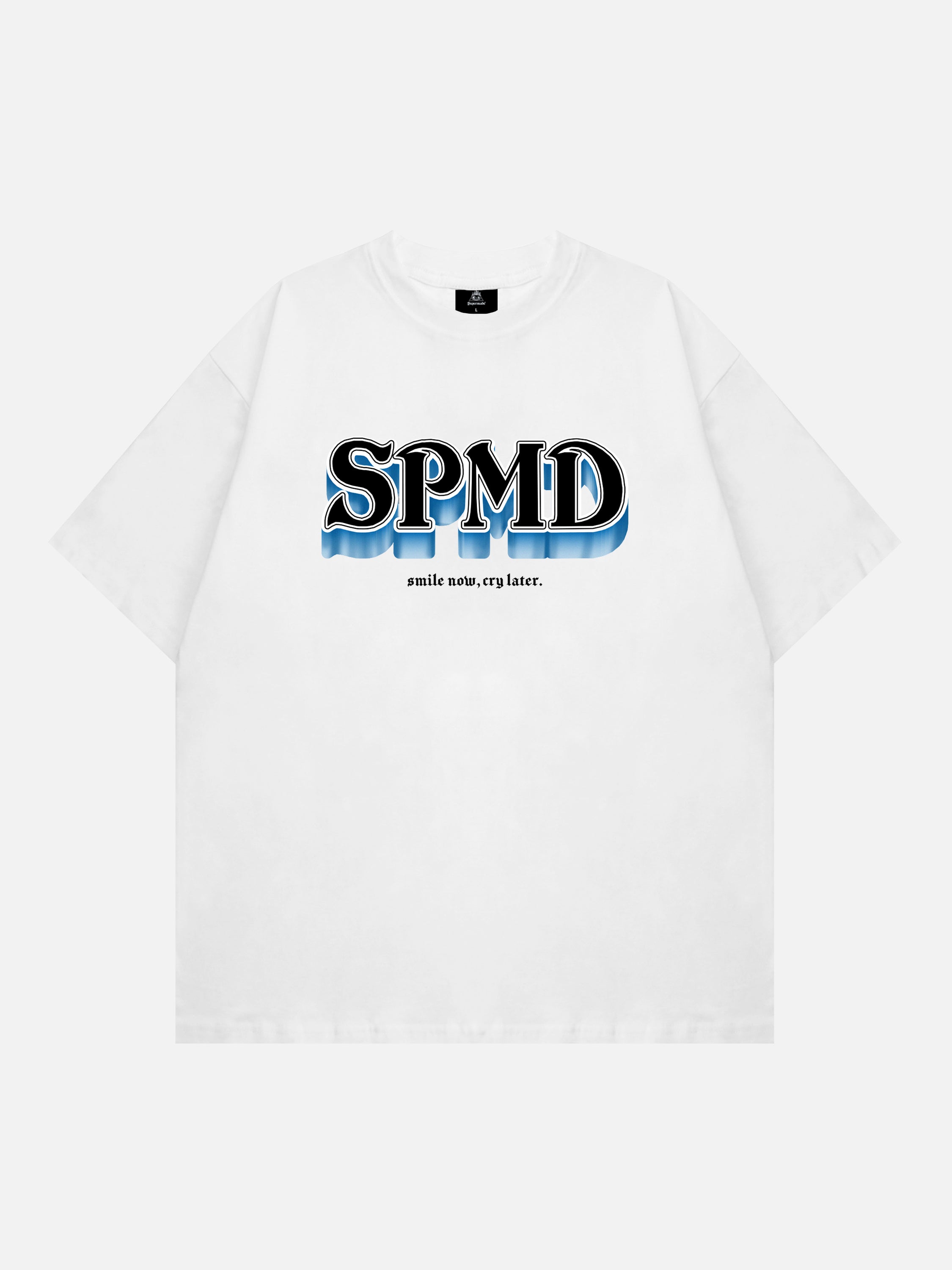 The Supermade Letter Print Logo T-shirt