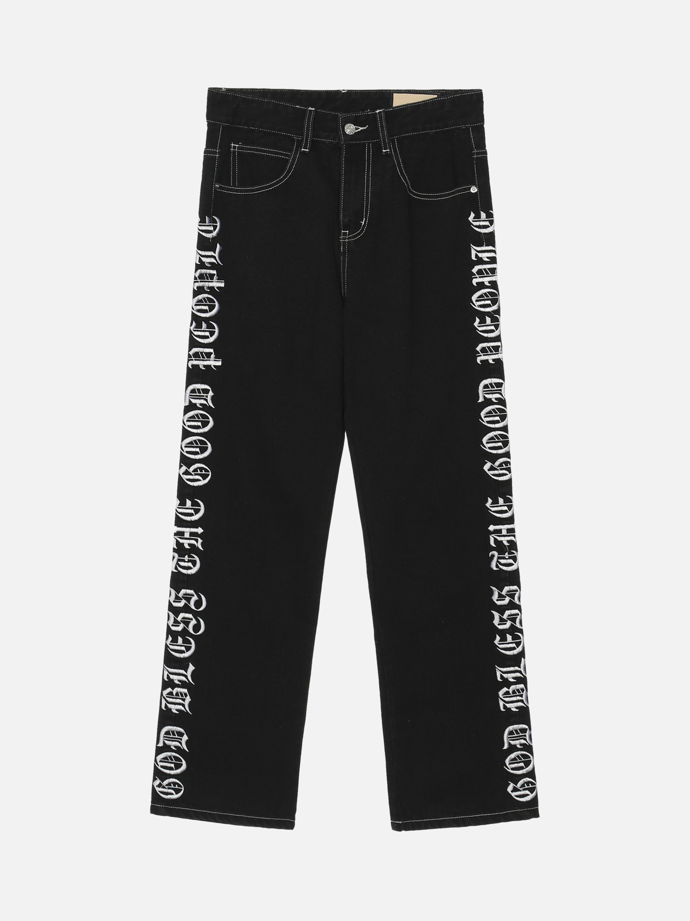 The Supermade Petal Letter Jeans