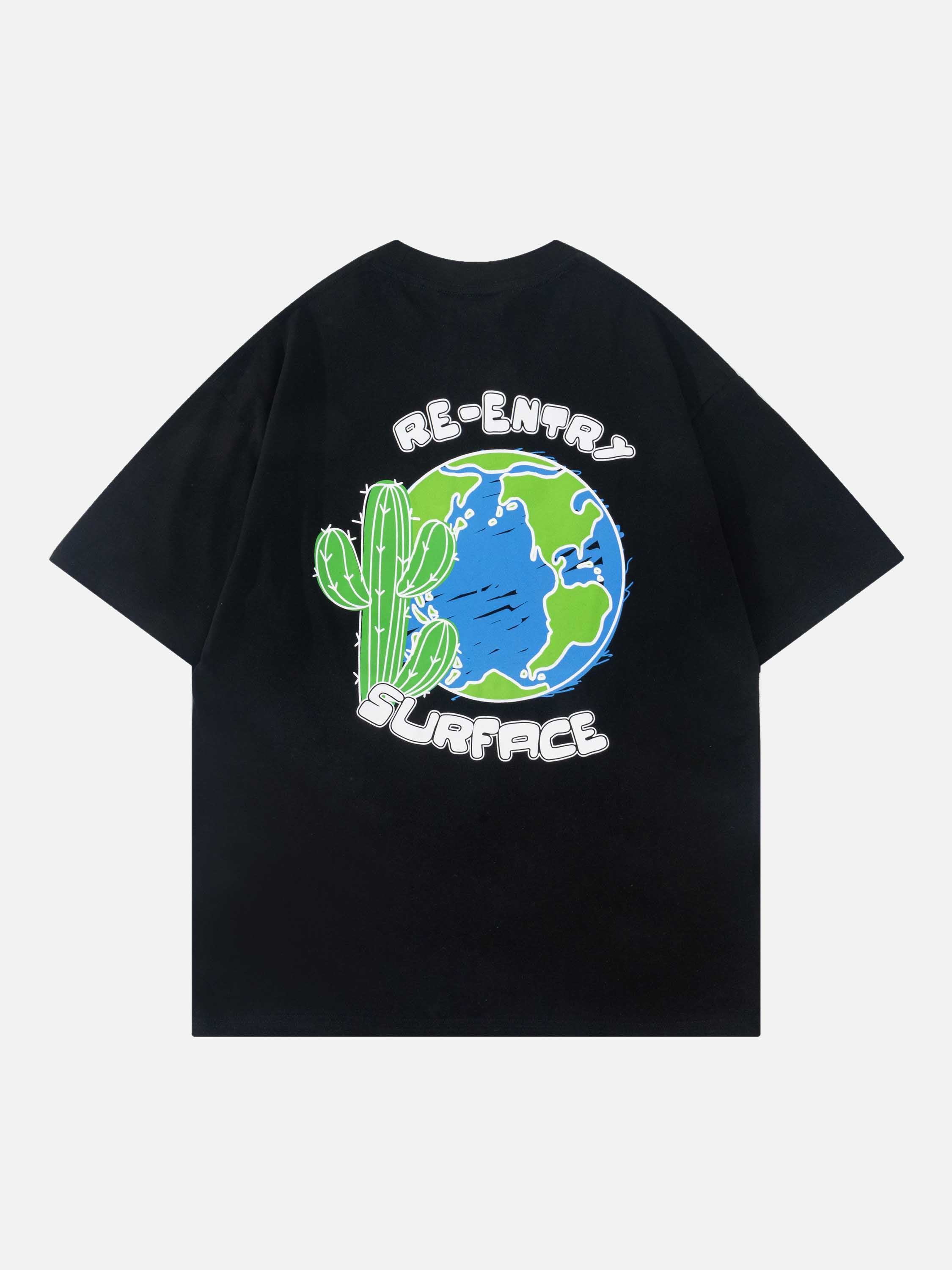 The Supermade Earth Print T-shirt