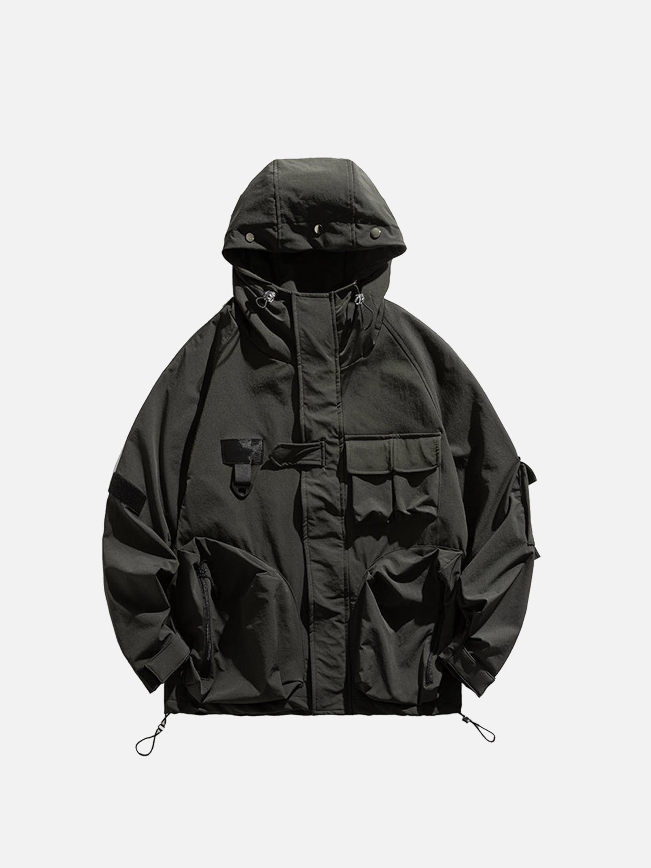 The Supermade Solid Color Cargo Jacket