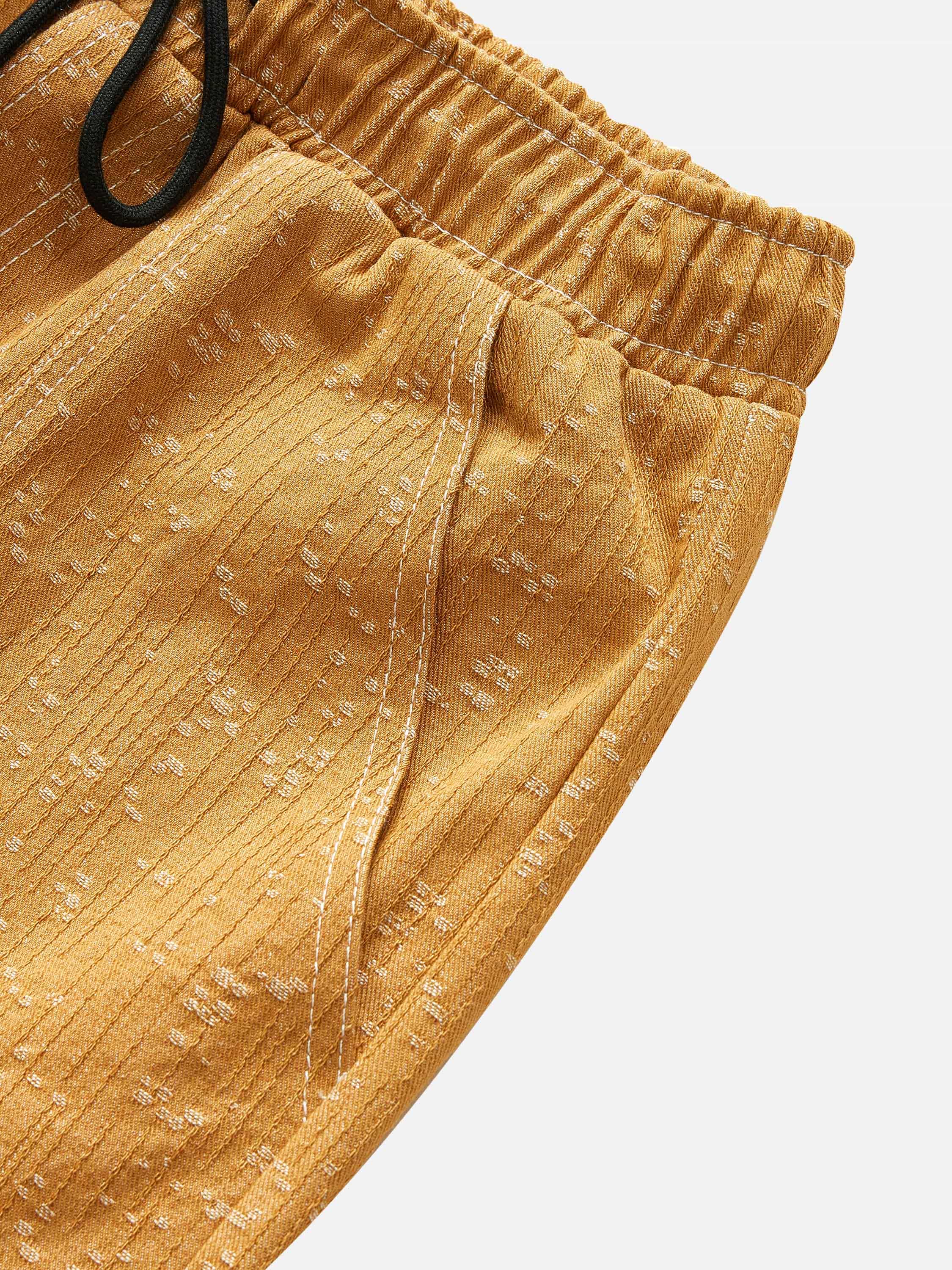 The Supermade Star Pattern Embroidery Pants -1120