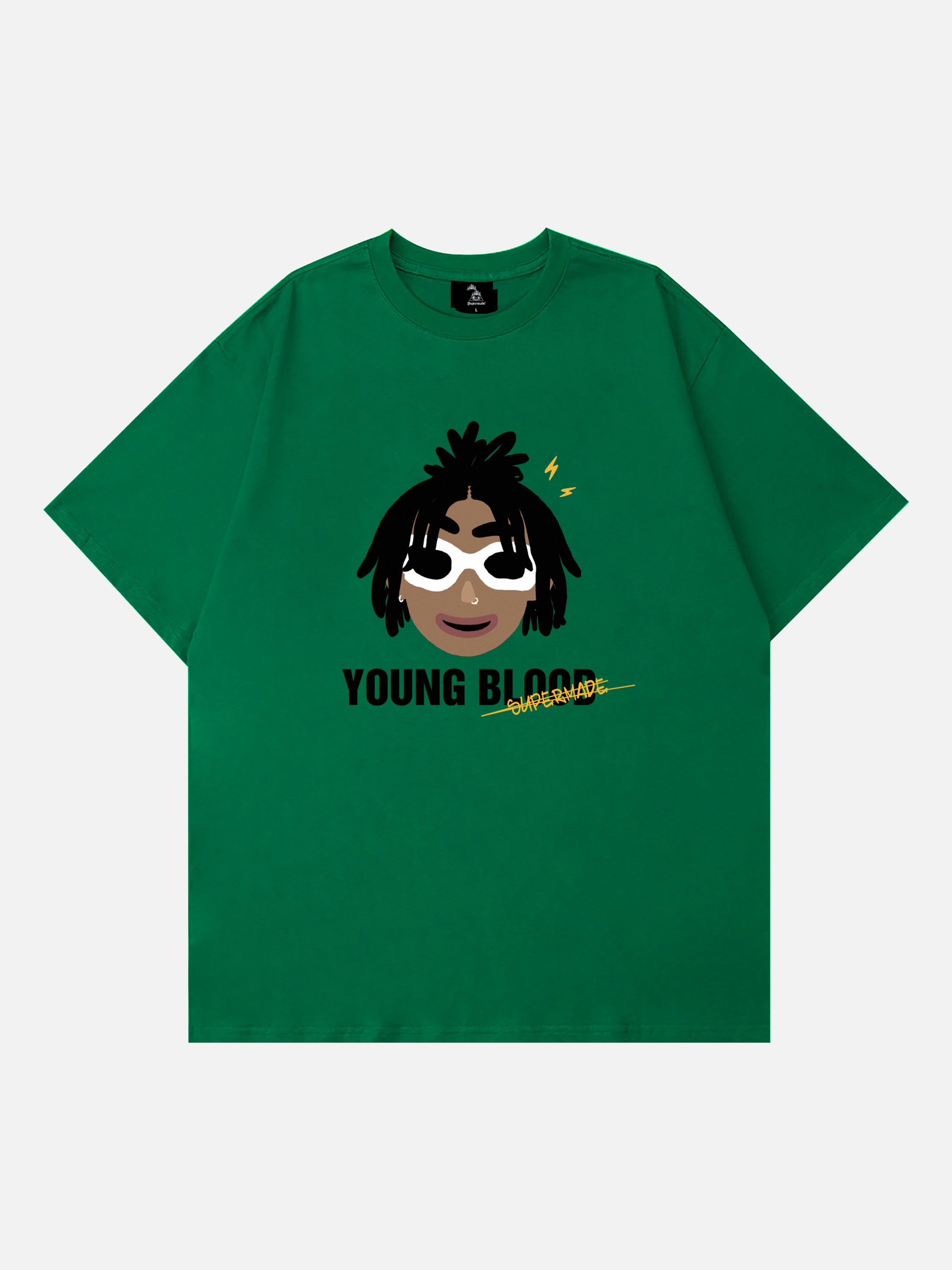 The Supermade ''Shaadow'' Character Cartoon Print T-Shirt