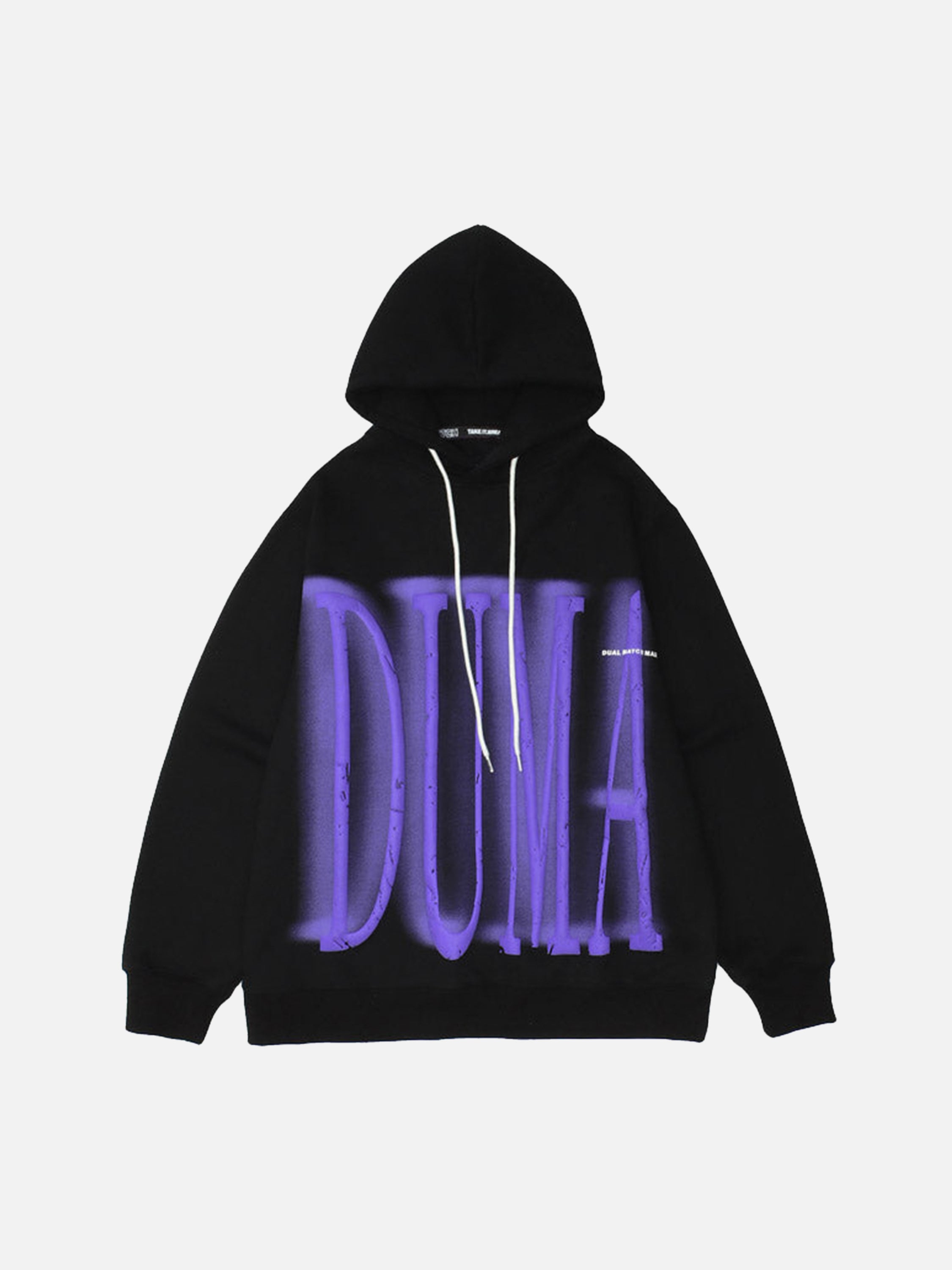 The Supermade DUMA Letter Gradient Print Hoodie
