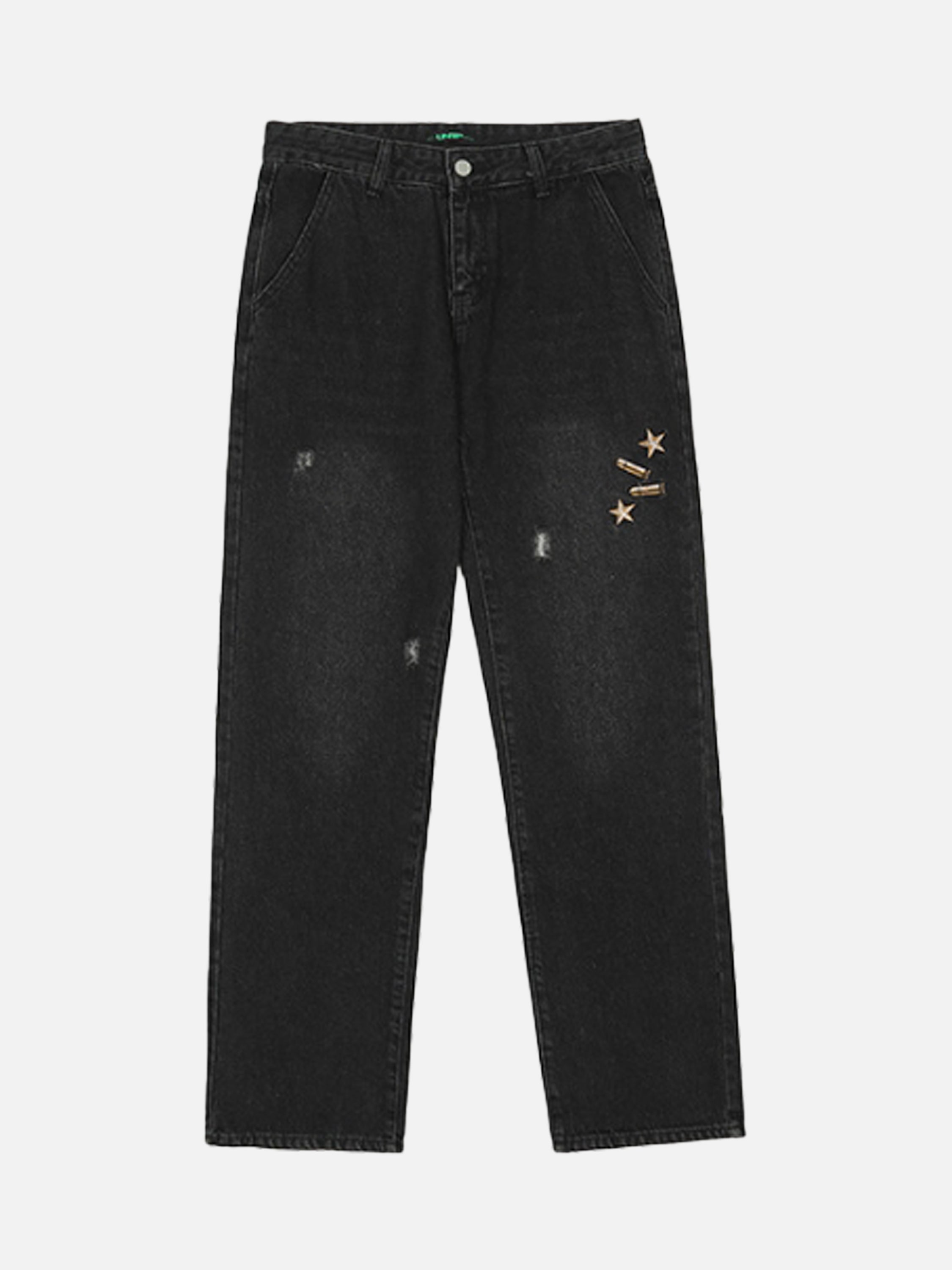 The Supermade Pistol Embroidered Jeans