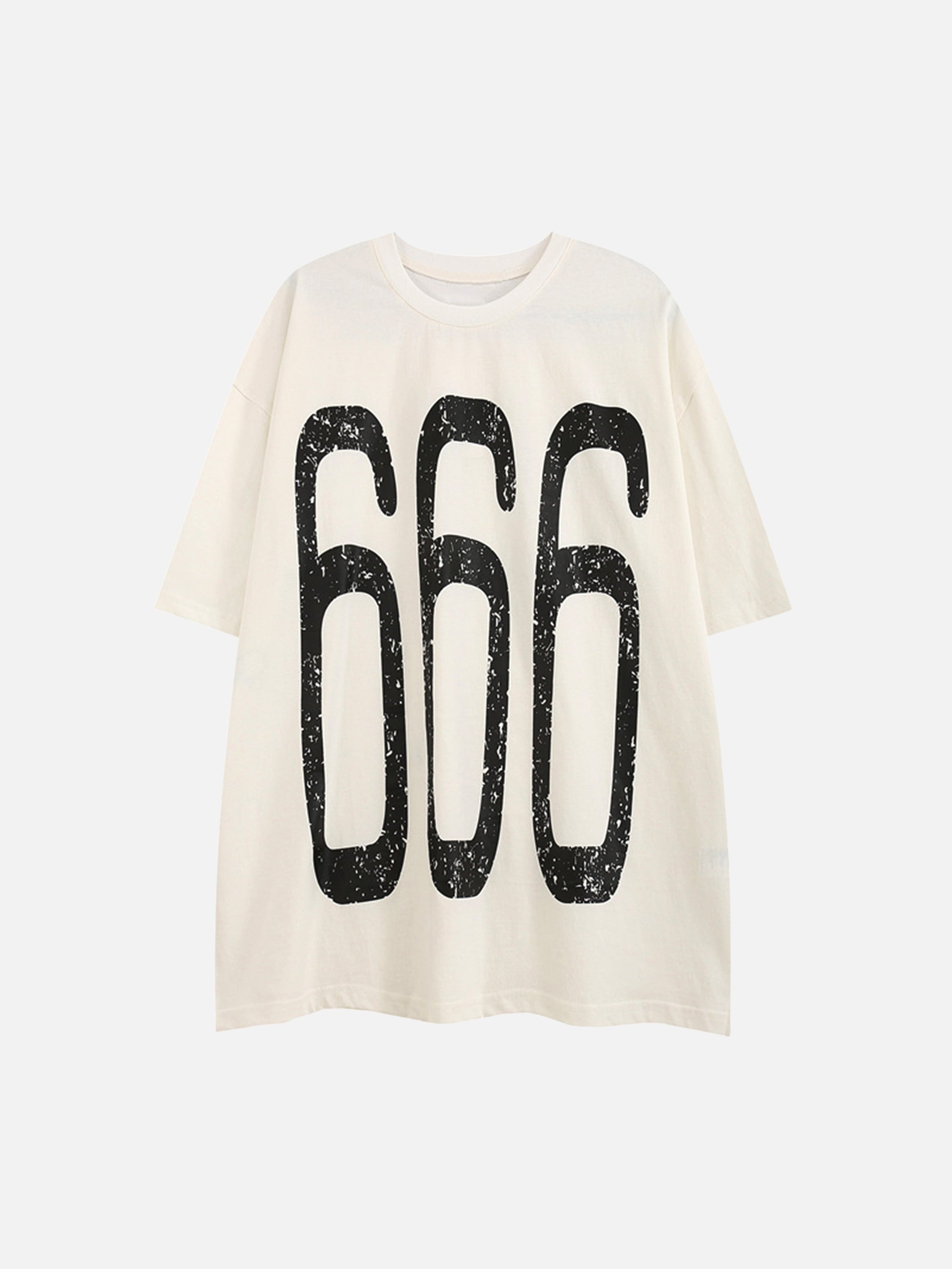 The Supermade Bold 666 Print T-shirt
