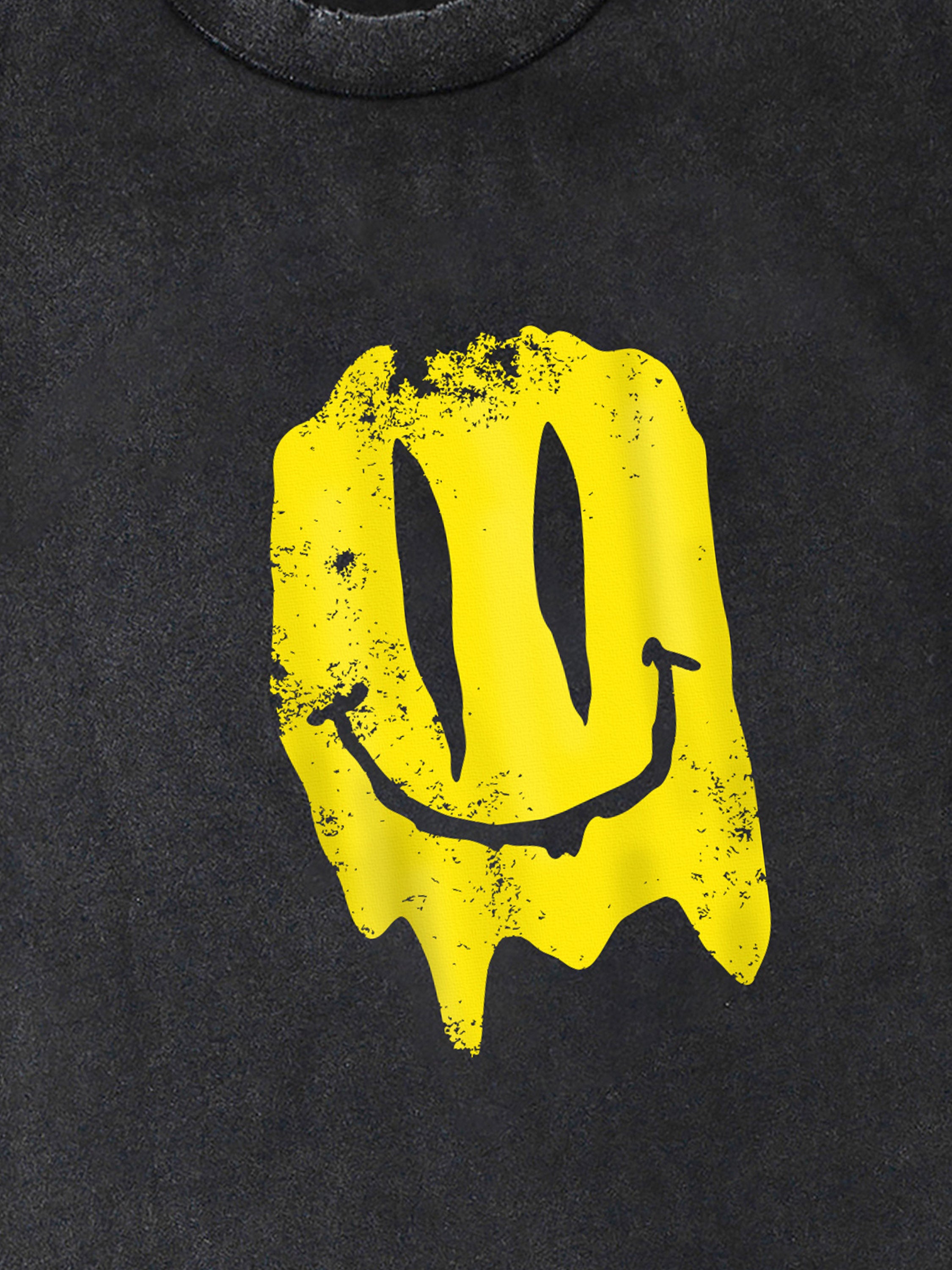 The Supermade Smiley Print T-shirt