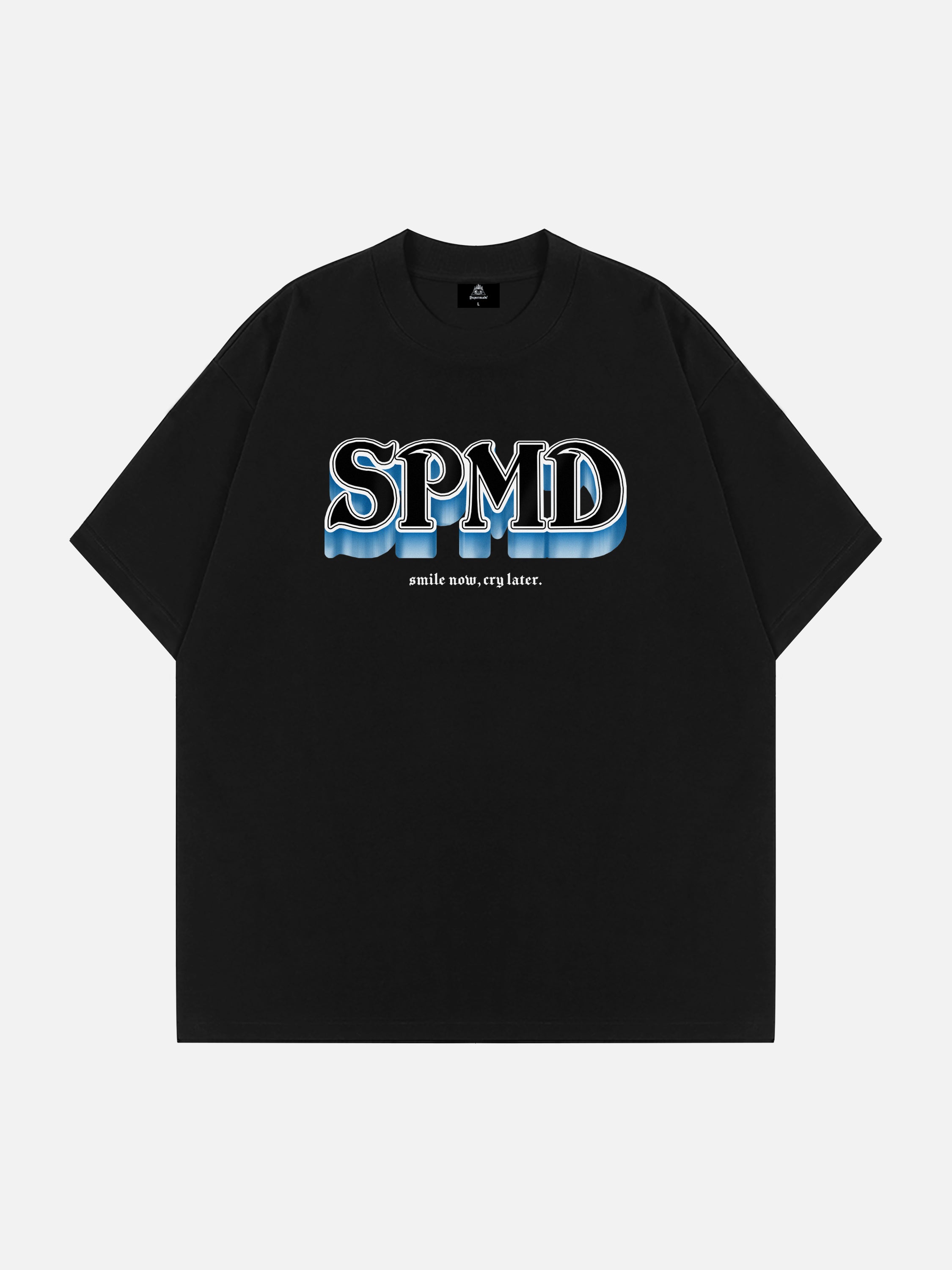 The Supermade Letter Print Logo T-shirt