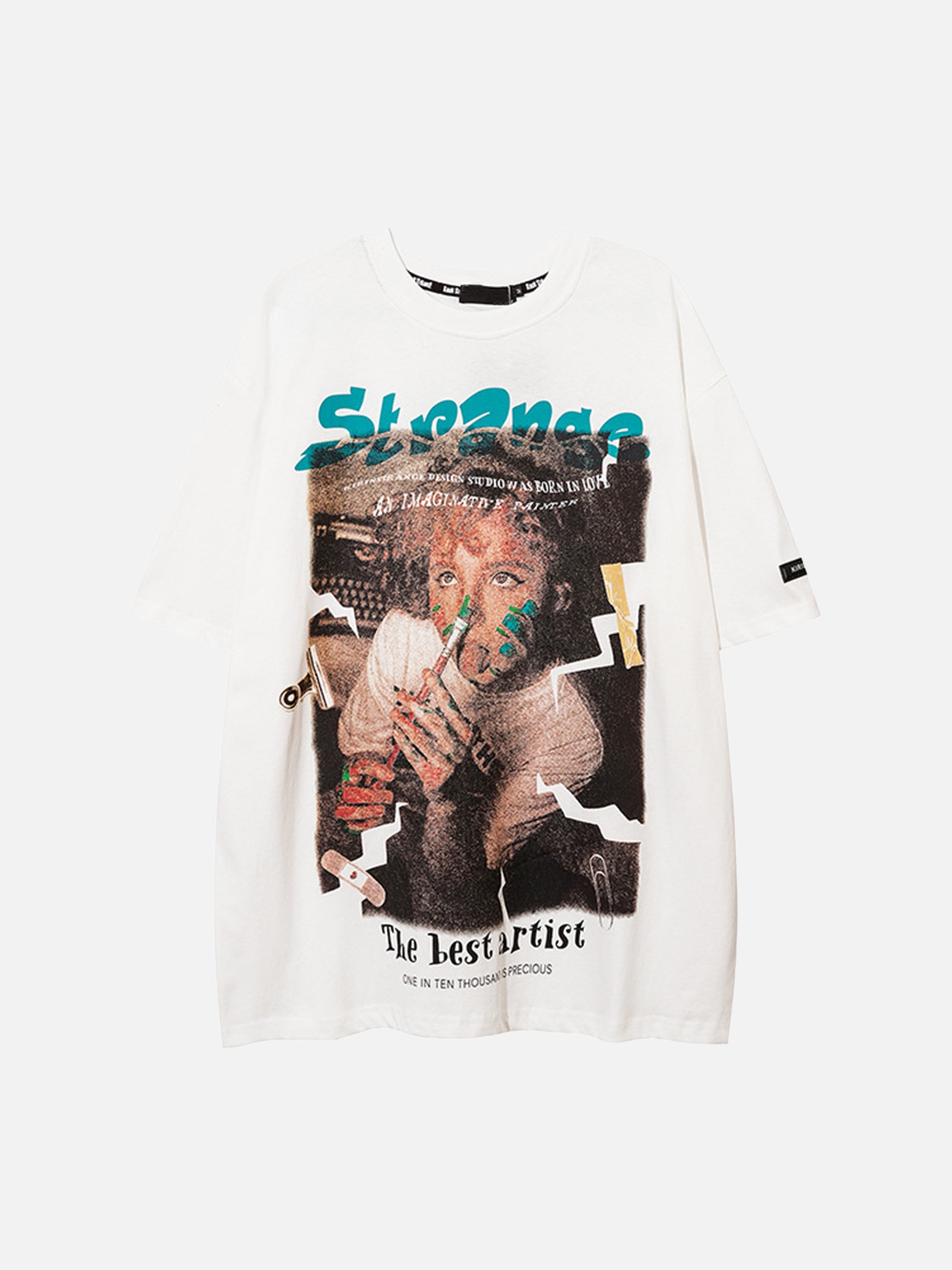 The Supermade Portrait Print T-shirt