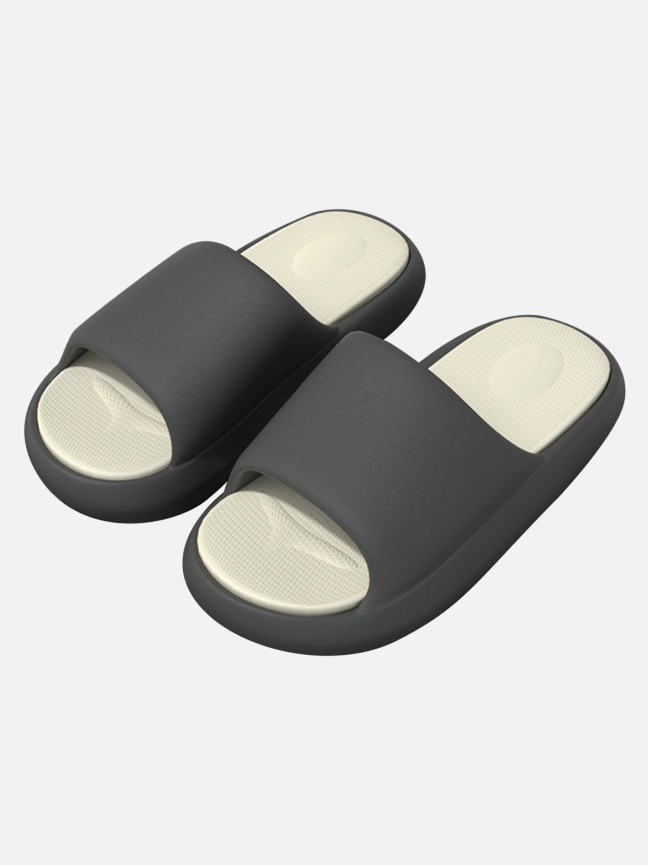 The Supermade Outdoor Color Block Flat Slippers