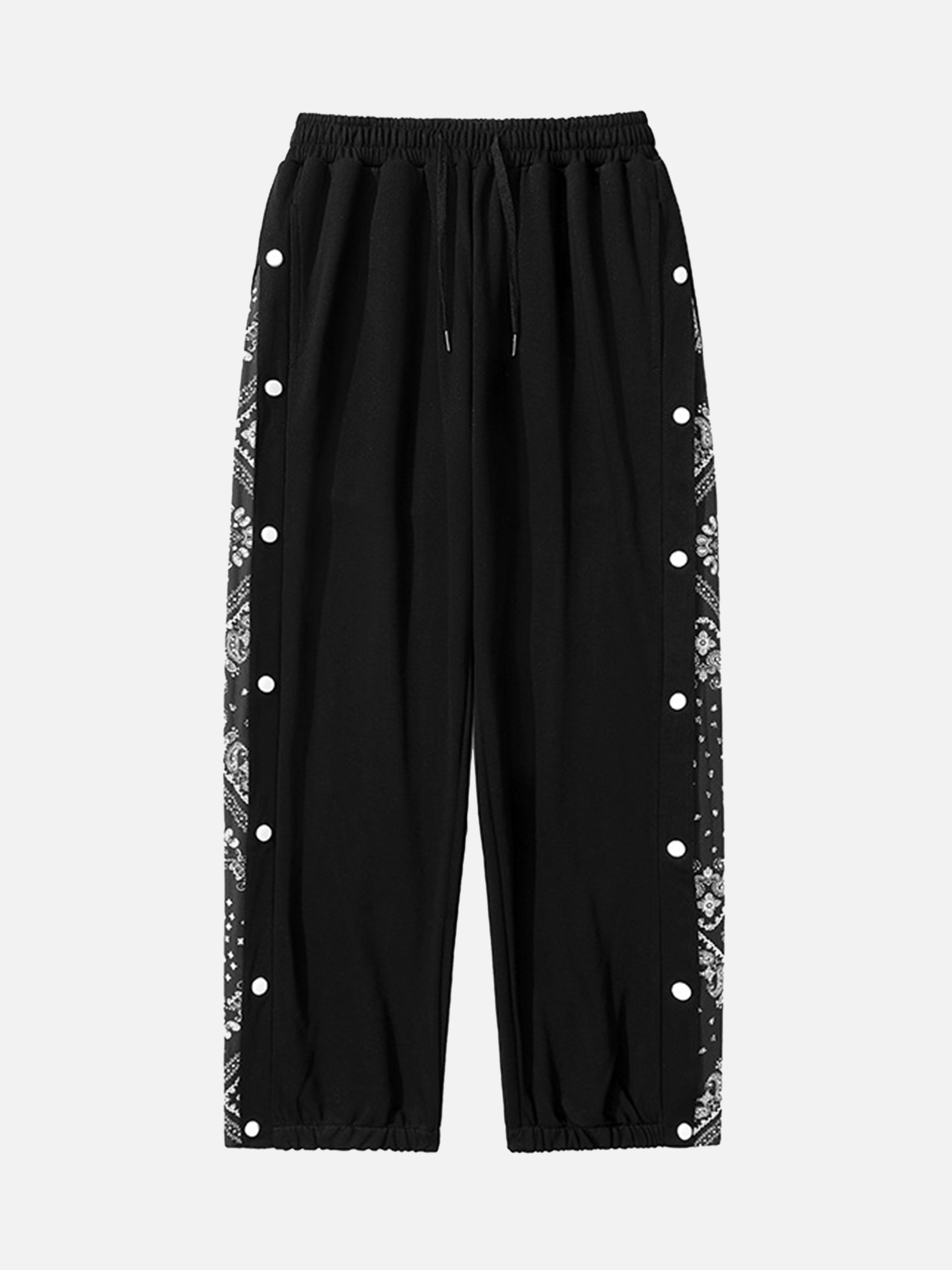 The Supermade Paisley Button-Down Track Pants