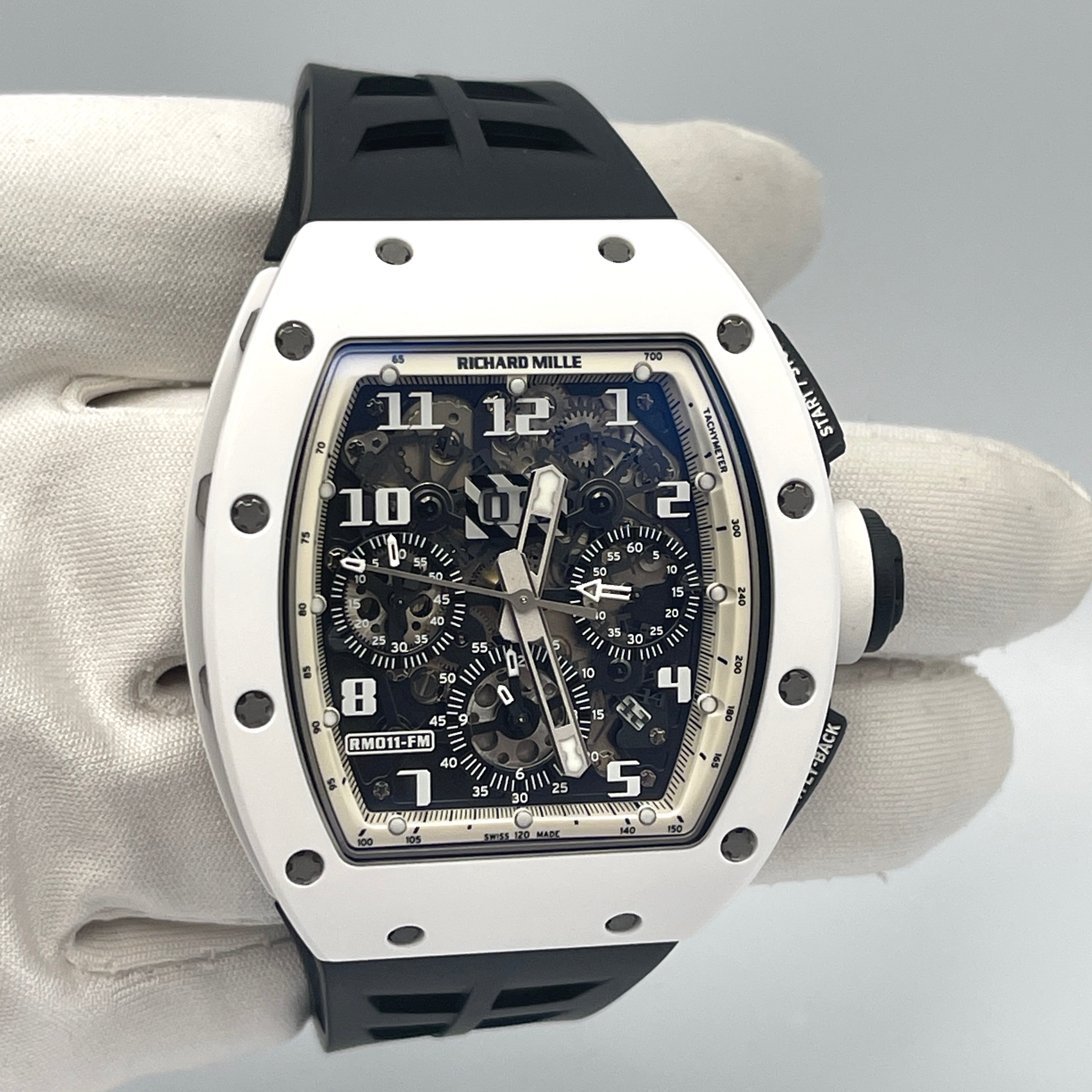 Richard Mille RM011 FM White Ghost Ceramic Limited Edition
