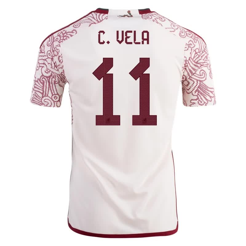 Carlos Vela 11 Mexico Away Jersey 22/23 SOCCER