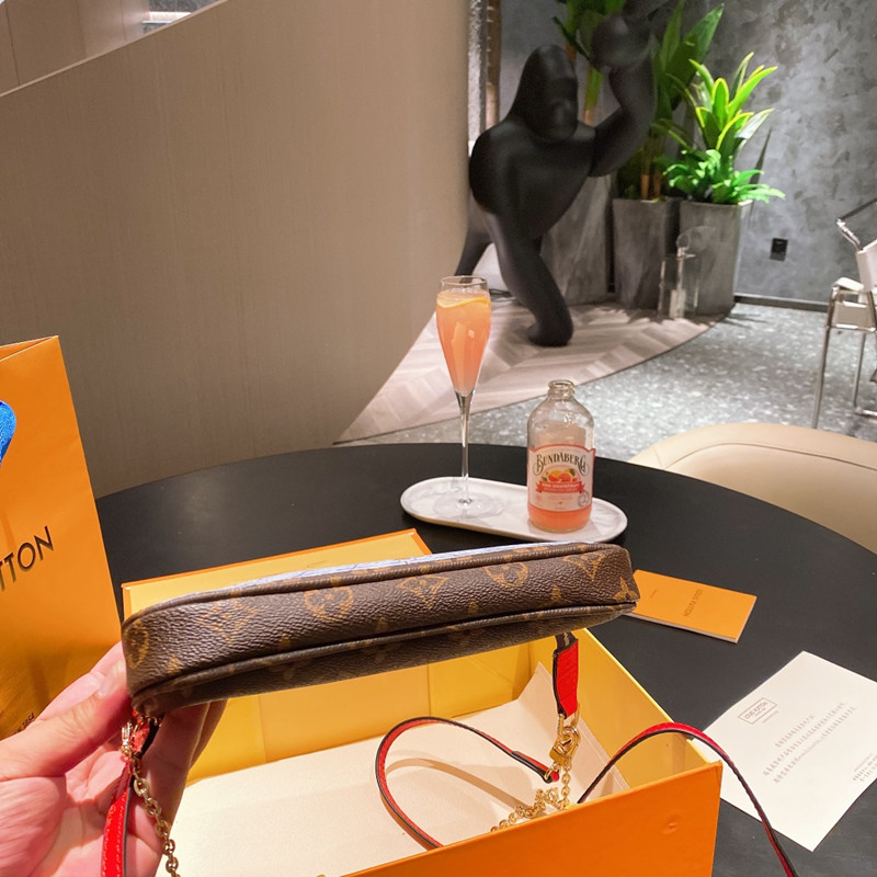 Mila Bag Damier Azur Made of Canvas Size 25*14cm