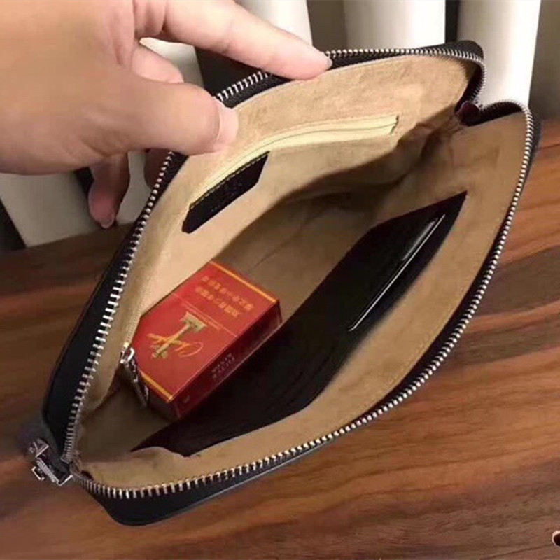 Men's Wallet Handbag Combination Lock Wallet 3 Colors Size 28*18*4 cm