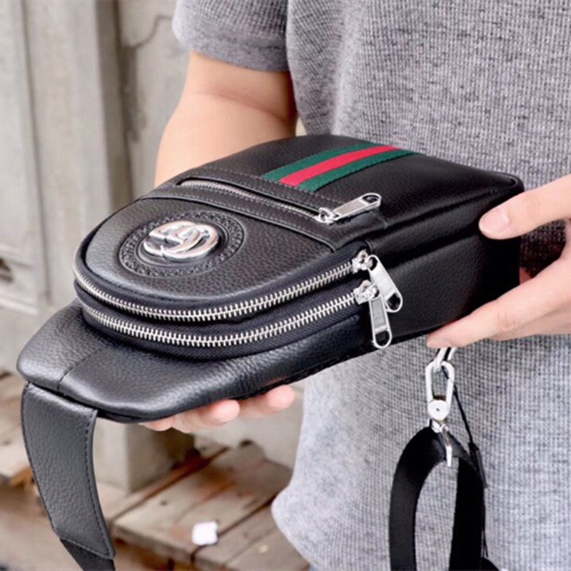 Men's Chest Bag Shoulder Bag Size 30*18*7 cm