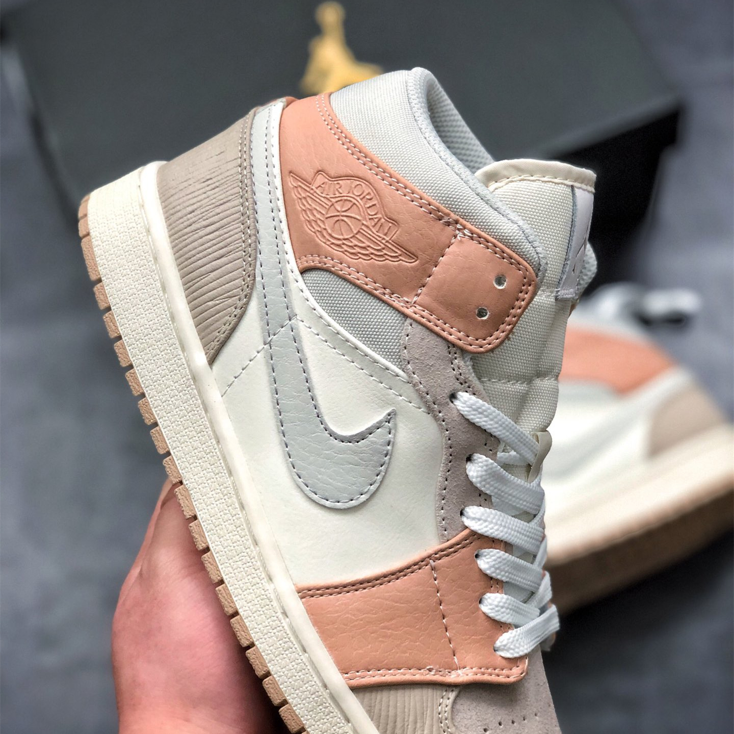 Air Jordan 1 Mid Leisure Board Shoes EU36-EU47.5/ US4-US13