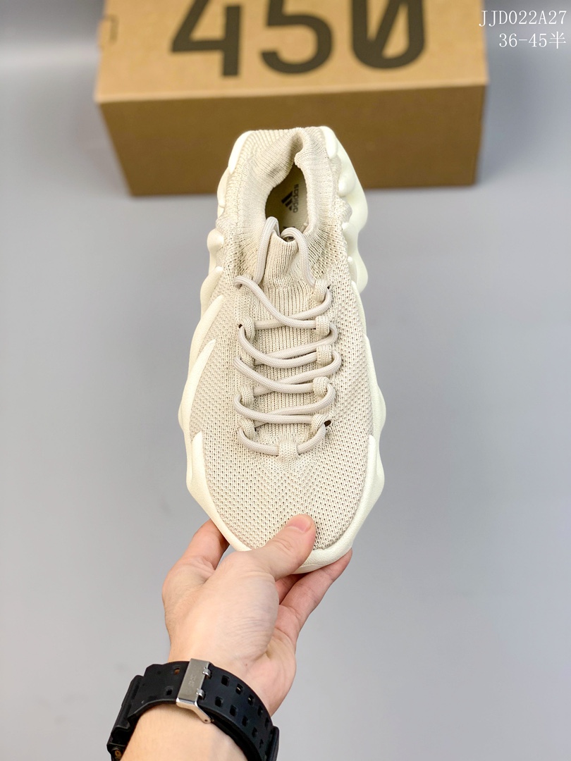 Yeezy 450 cloud white casual shoes Size:EU36-EU45