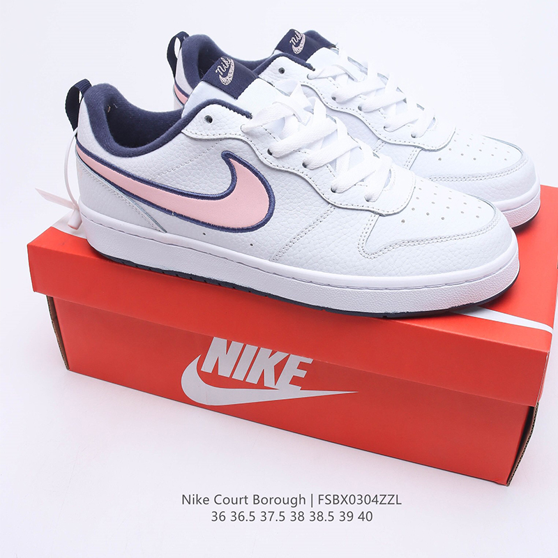 air force 1 court borough low Sport casual shoes Size：EU36-EU40