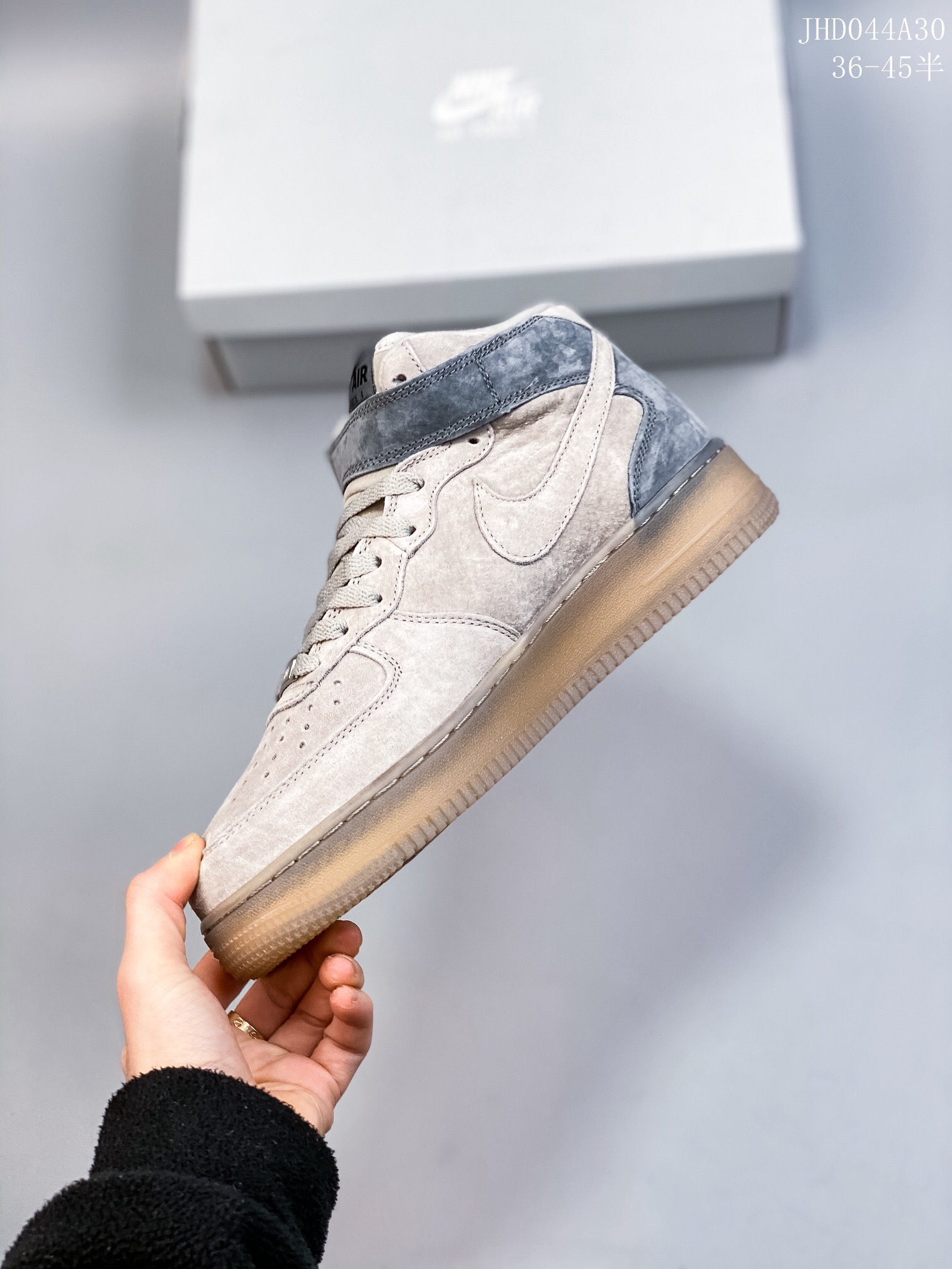 air force1 mid x reigning champ casual shoes Size:EU36-EU45