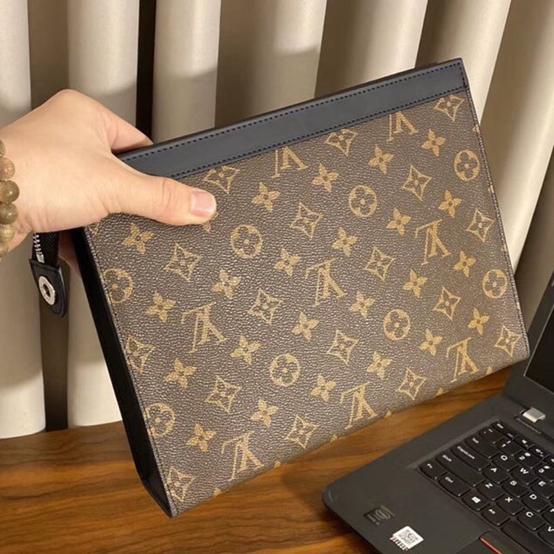 Men's Wallet Handbag 3 Colors Size 26.5*20*6 cm