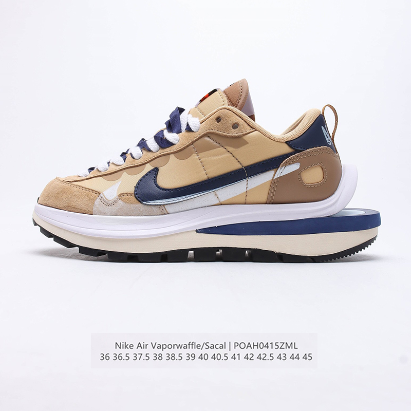 sacai x nike vaporwaffle casual shoes Size:EU36-EU45