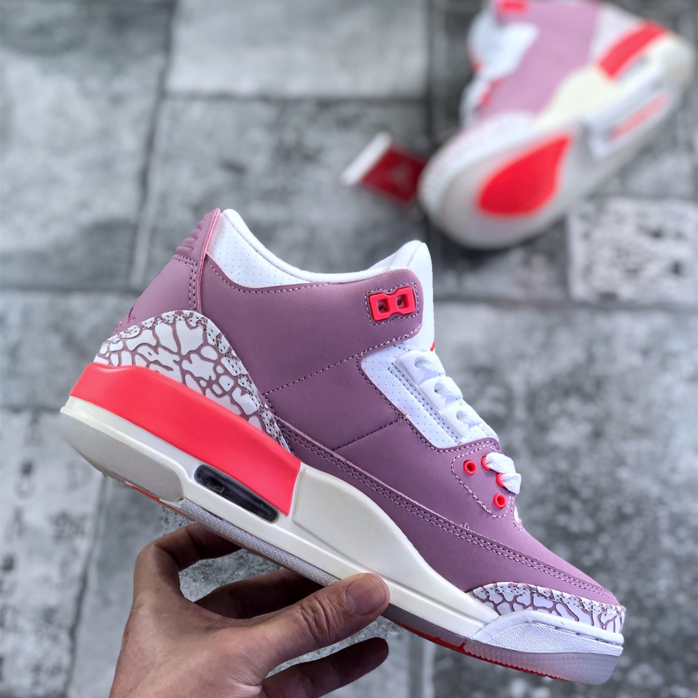 Air Jordan 3 “Rust Pink” Size:EU36-EU46/US4-US12
