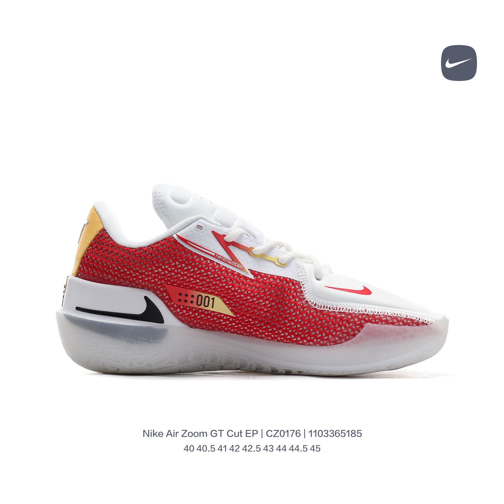 Air Zoom GT Cut Basketball Shoes SIZE:EU40-EU45/US7-US11