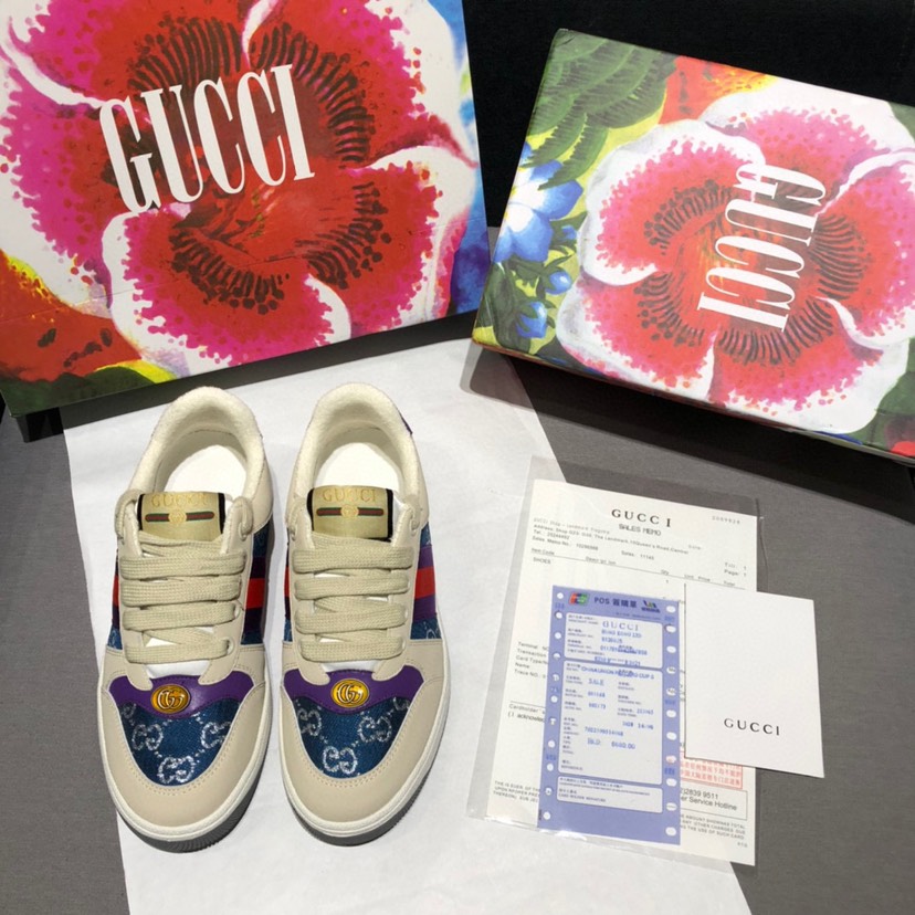 Screener Leather Sneakers Size:EU34-EU44