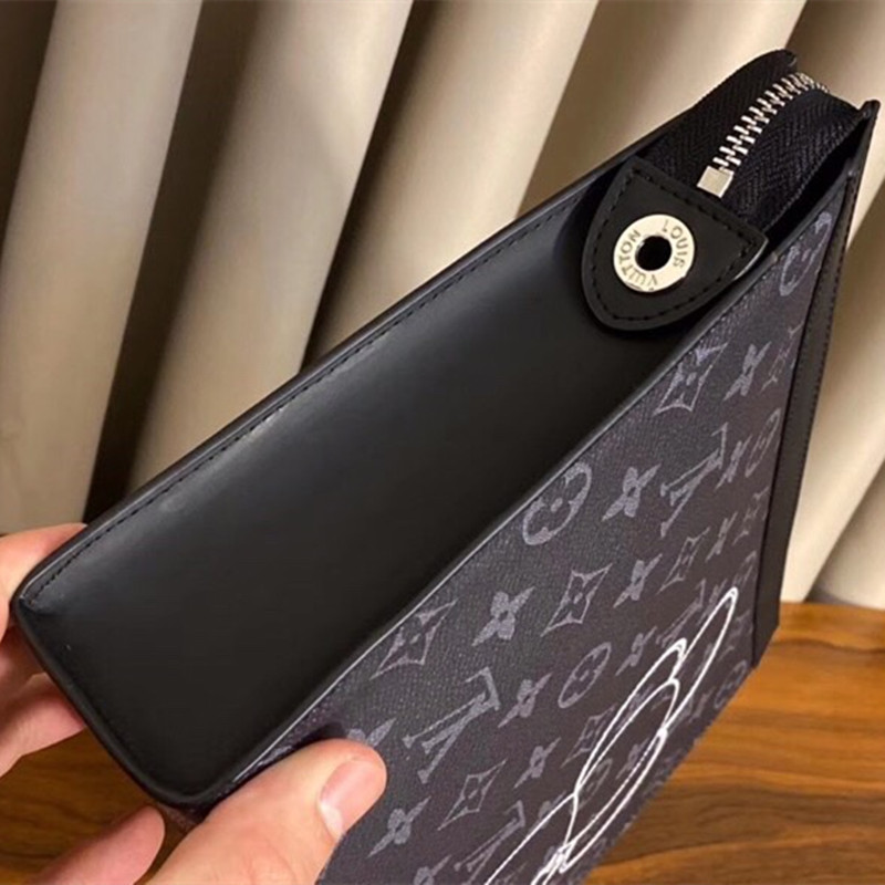 Men's Handbag Sunflower Clutch Bag Size 26*20*6cm