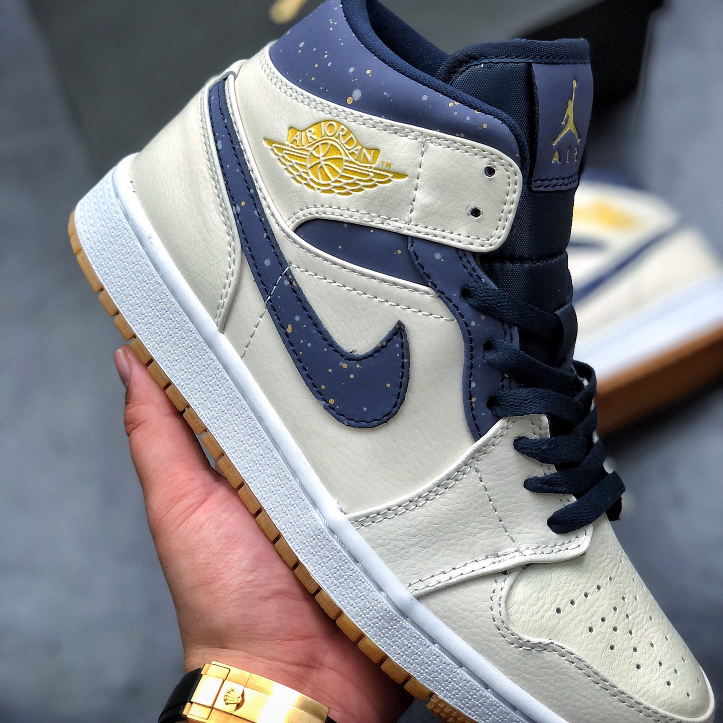 Air Jordan 1 Mid Leisure Board Shoes EU36-EU47.5/ US4-US13