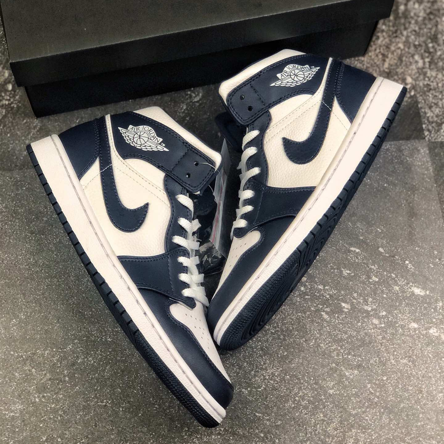 Air Jordan 1 Mid Leisure Board Shoes EU36-EU47.5/ US4-US13