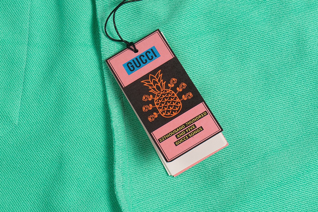 2022ss Men's Green Shorts