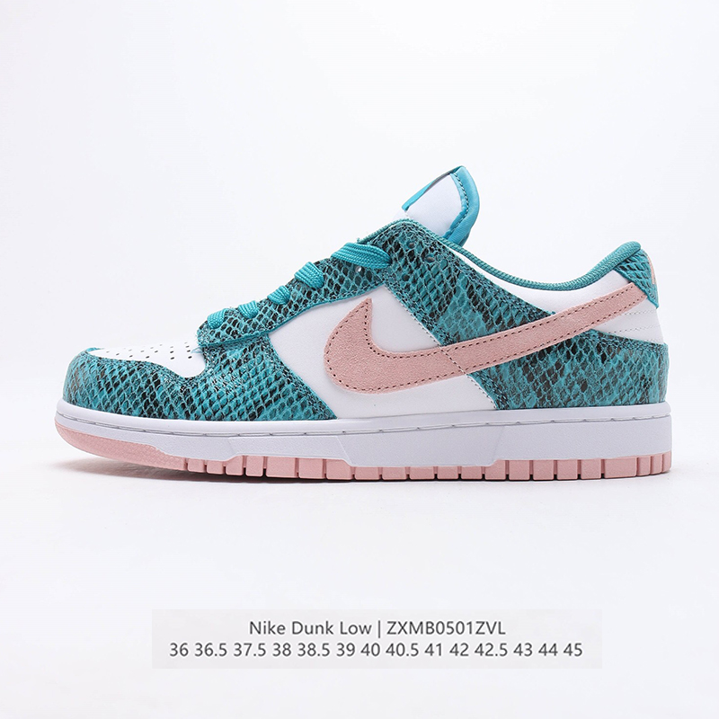 Sb dunk low snake skin casual shoes Size:EU36-EU45