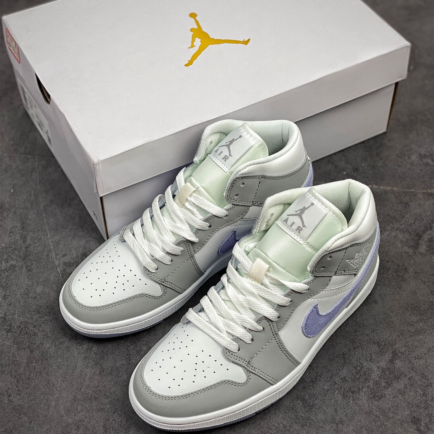 Air Jordan 1 Mid Leisure Board Shoes EU36-EU47.5/ US4-US13