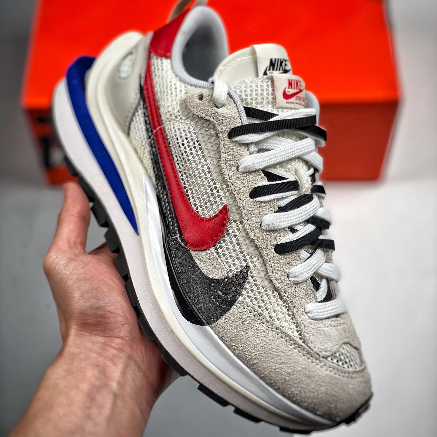 sacai x nk vaporwaffle 3.0 “ royal fuchsia ” shoes EU36-EU45